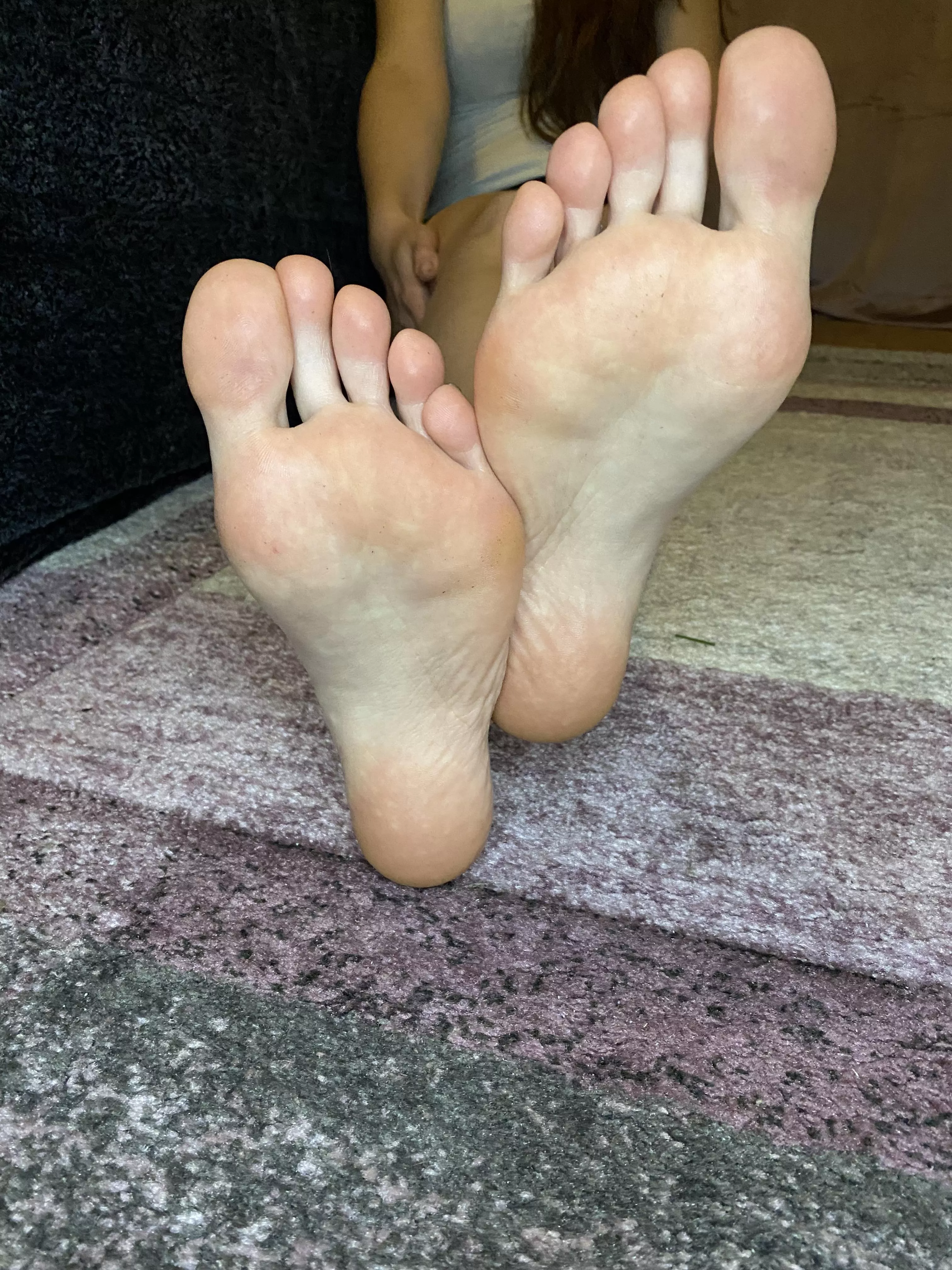 can you clean them please? 👅 😇 posted by MarleysFeetWorld