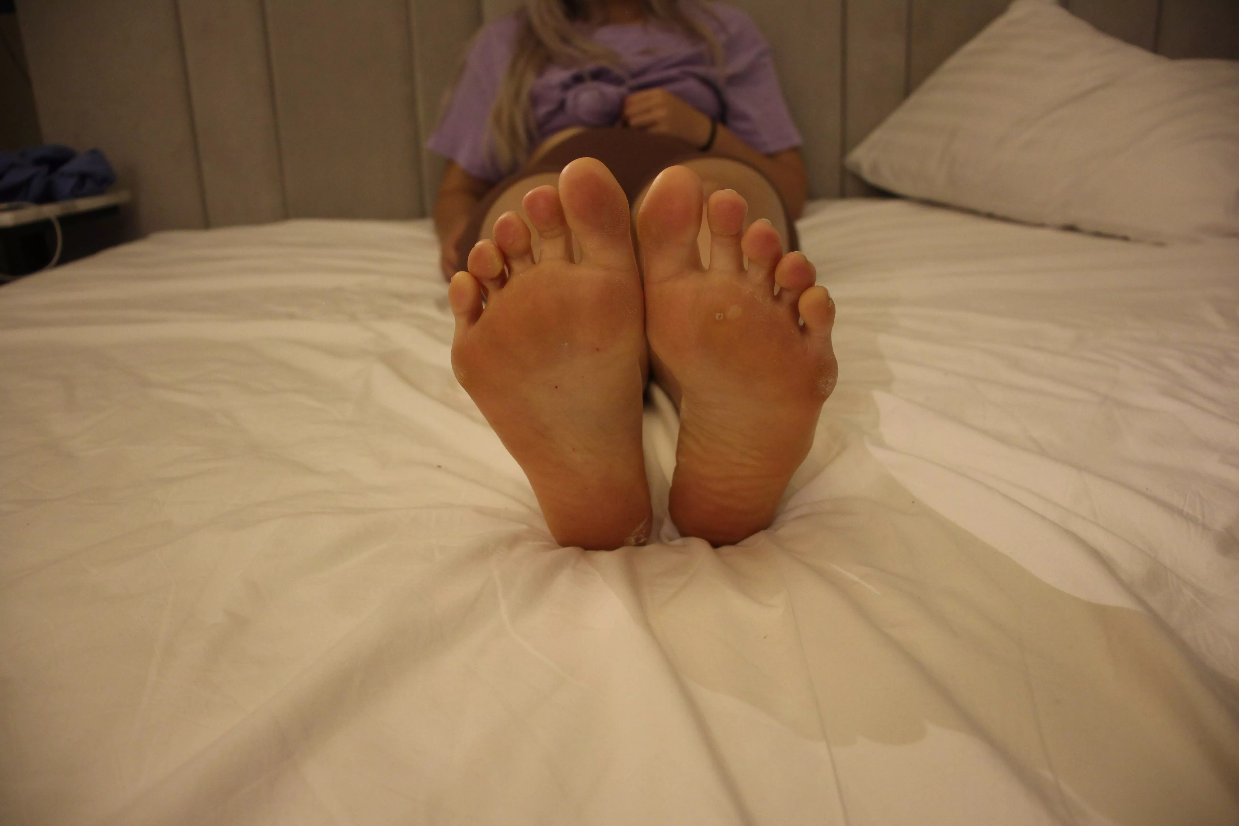 Can you please lick my dirty feet and make them crystal clear? posted by badhabitsl2u