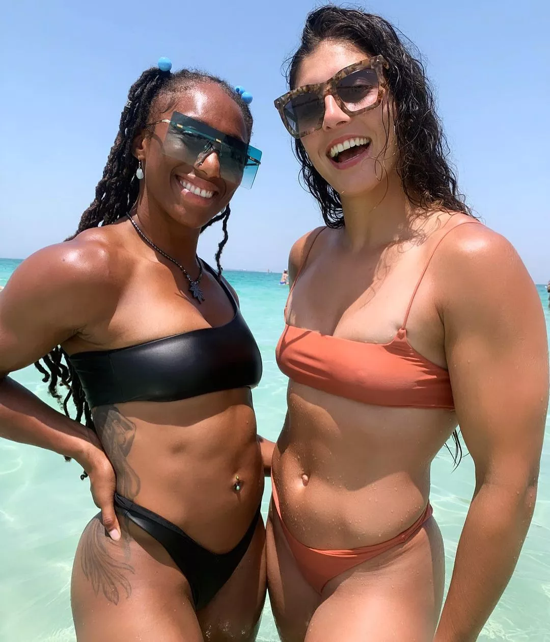 Canadian rugby players Charity Williams and Bianca Farella posted by Admirateur1