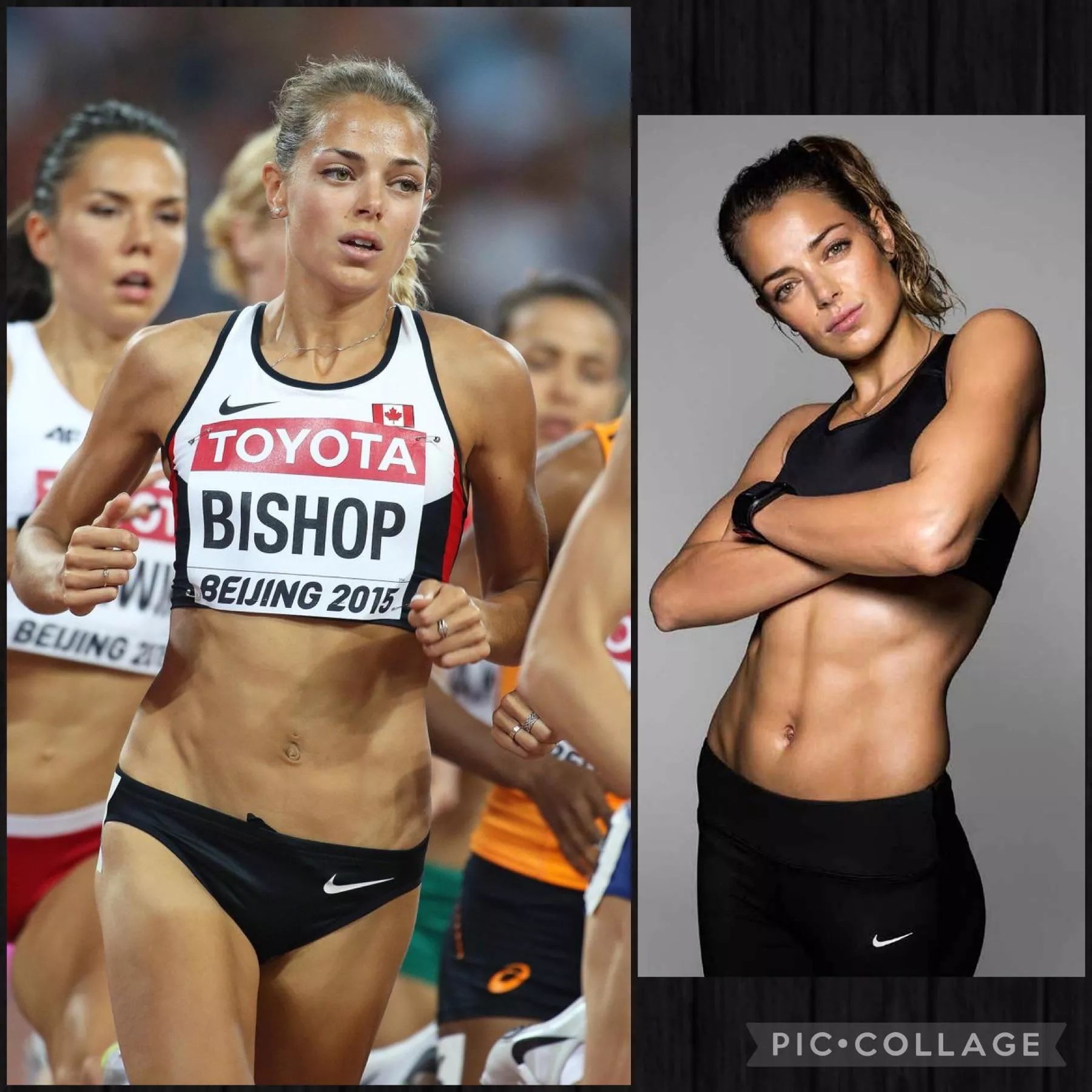 Canadian Track Athlete Melissa Bishop posted by ModernHagiography