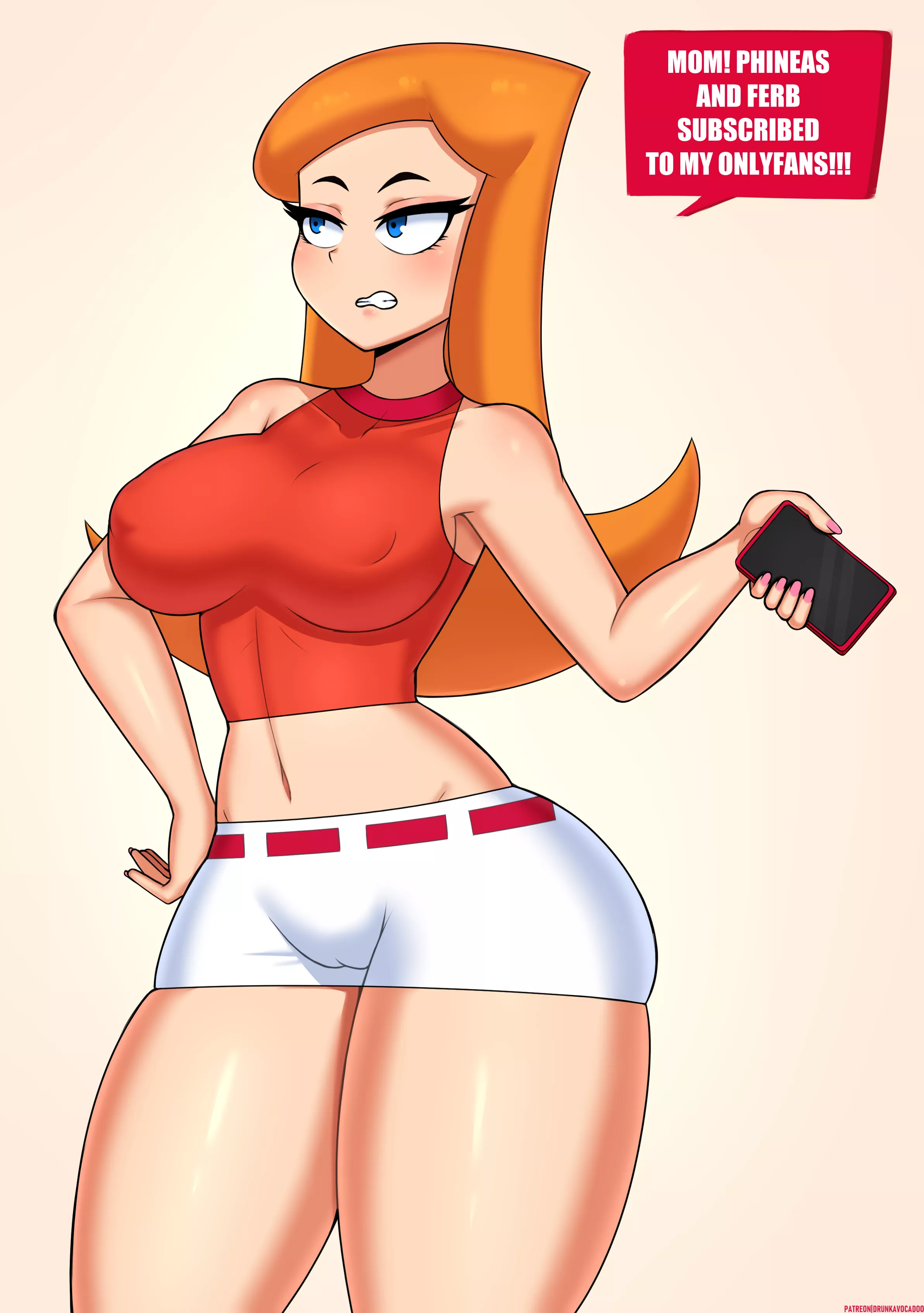 Candace Flynn (DrunkAvacado) [Phineas and Ferb] posted by porn_comics