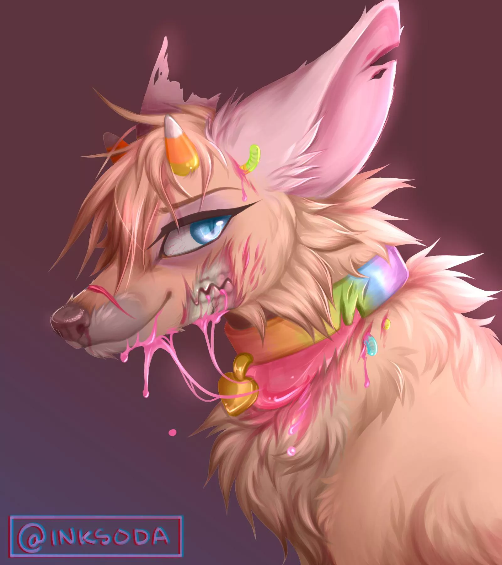 Candy Gore Halloween YCH! (OC) posted by inkysoda