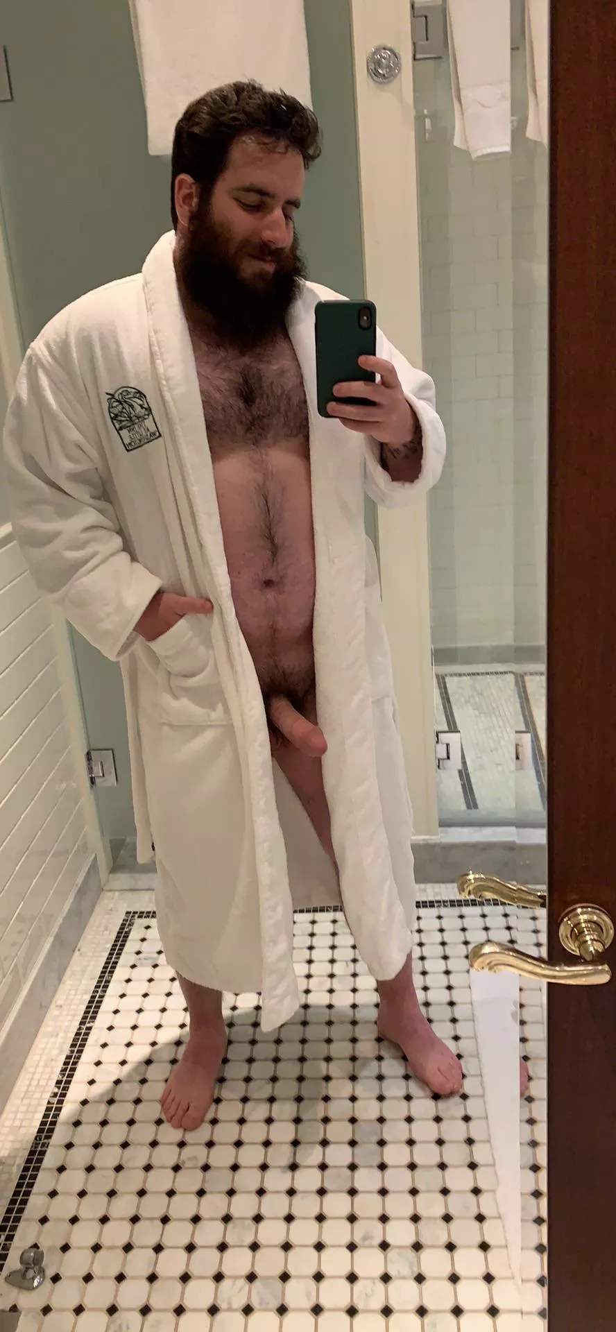 Can’t decide if the robe makes me feel more classy boujie or Spirodon Skorpio… posted by Hairy_buffalo