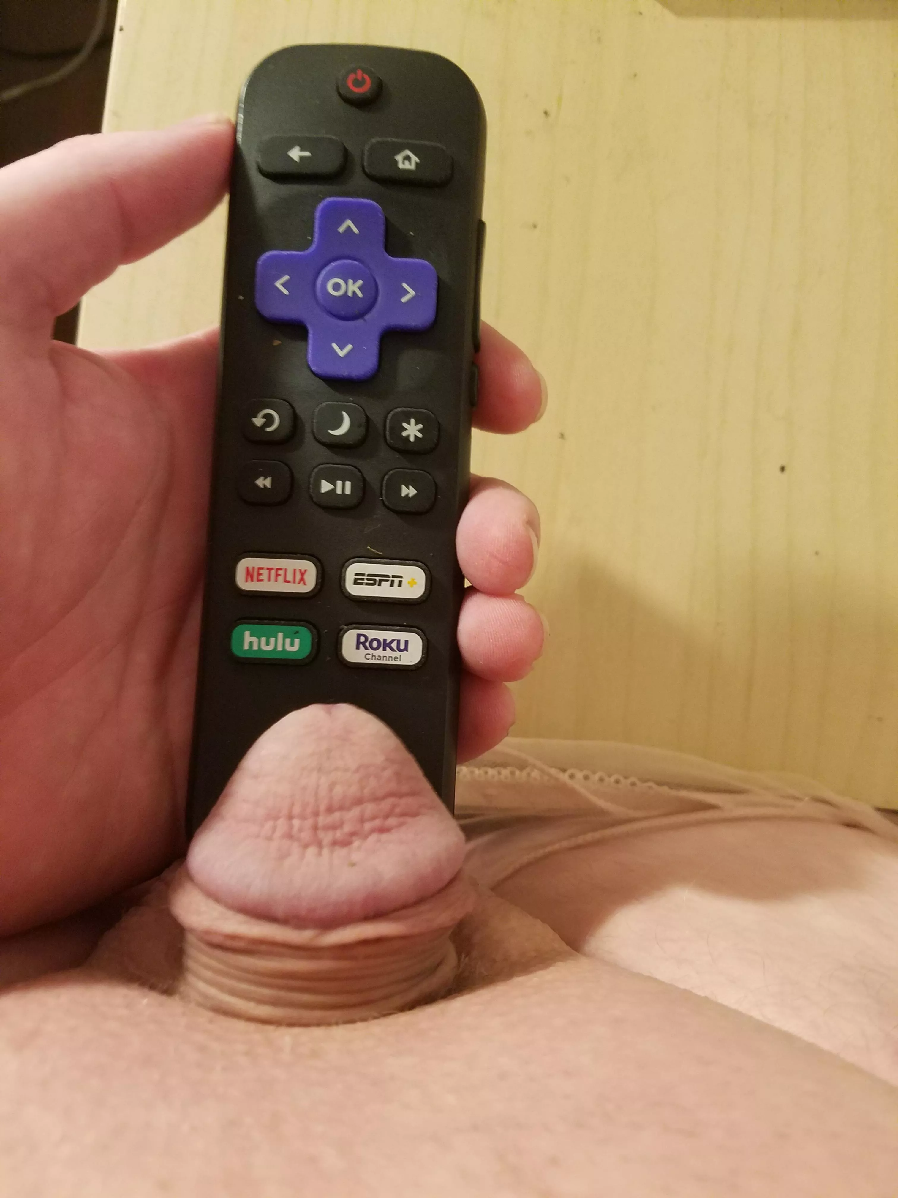 Cant even compete with a small remote posted by Justalittlebitmorenw