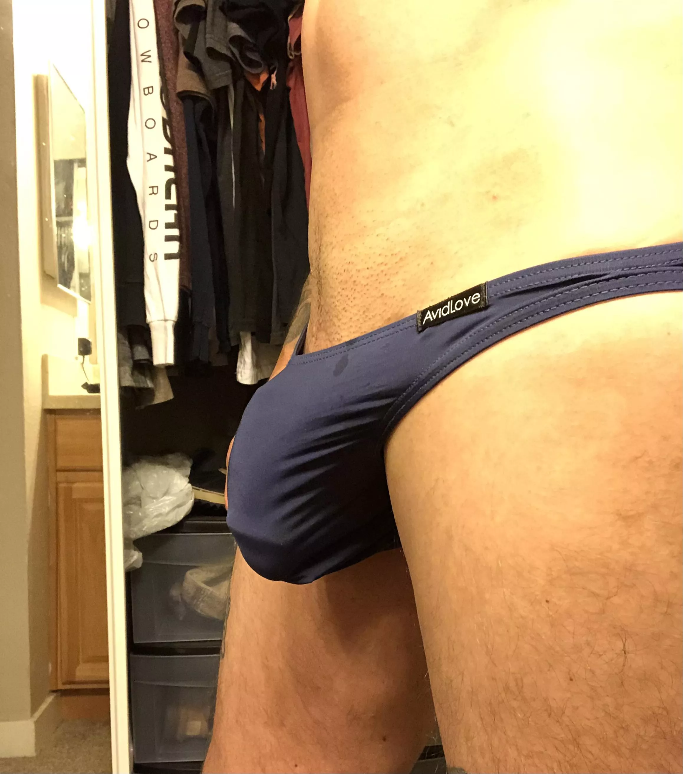 Can’t even keep the underwear snug around my waist.. and these were made with a ‘pouch’. posted by FoR3vS_2_Lat3