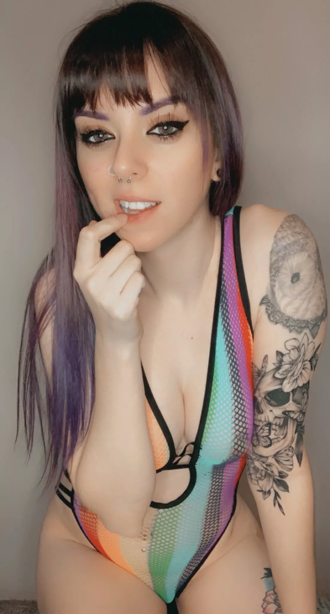 Can't Help But Feel Slutty In Rainbow ðŸŒˆ (self) posted by alyxeclypse