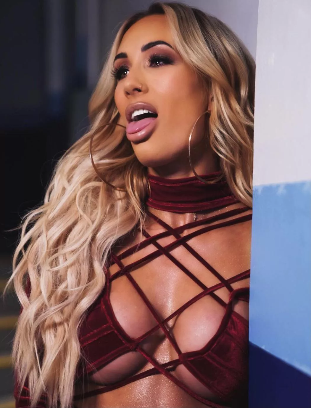 Carmella’s boobs look so firm posted by whocares1234455678