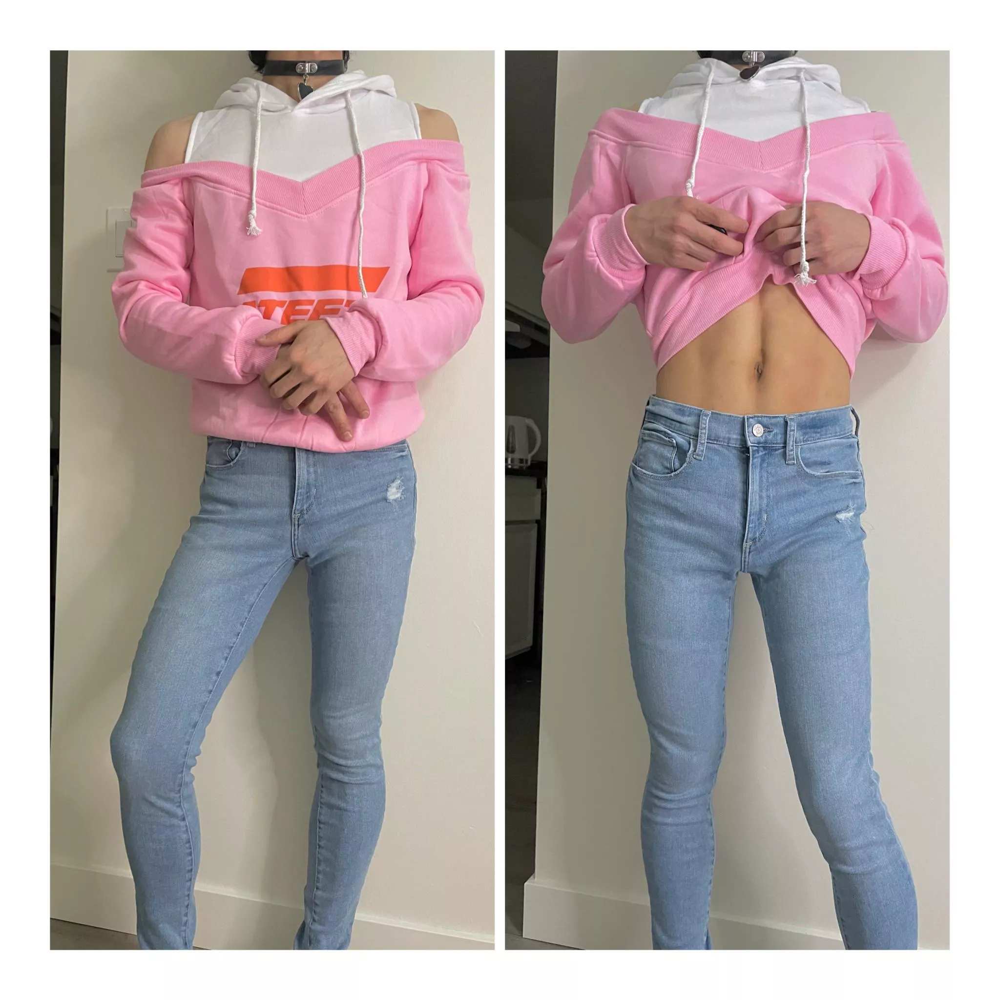 Casual streetwear outfit and tummy posted by rakshas223