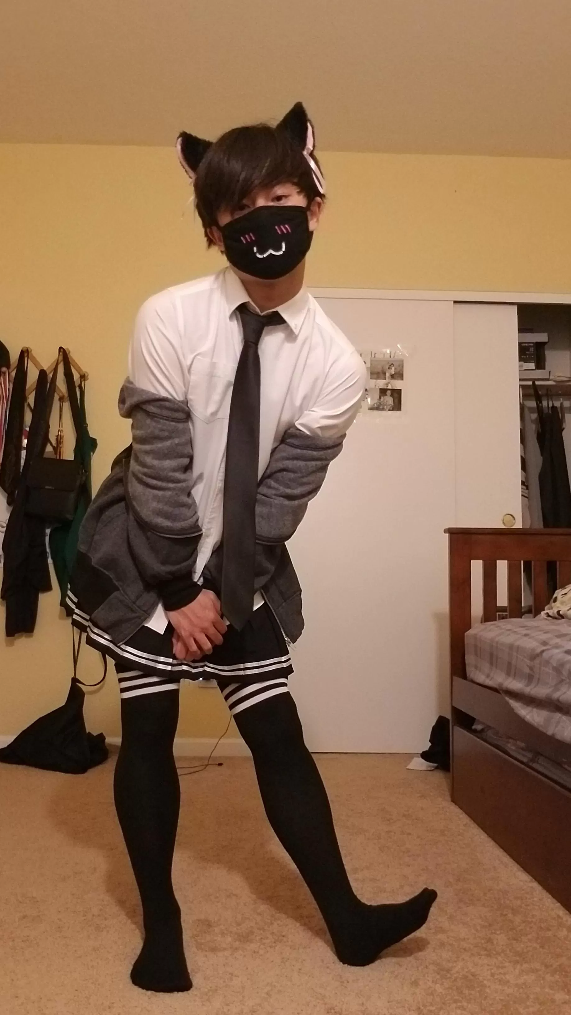 Catboi schoolboi :3 posted by TheScrubu