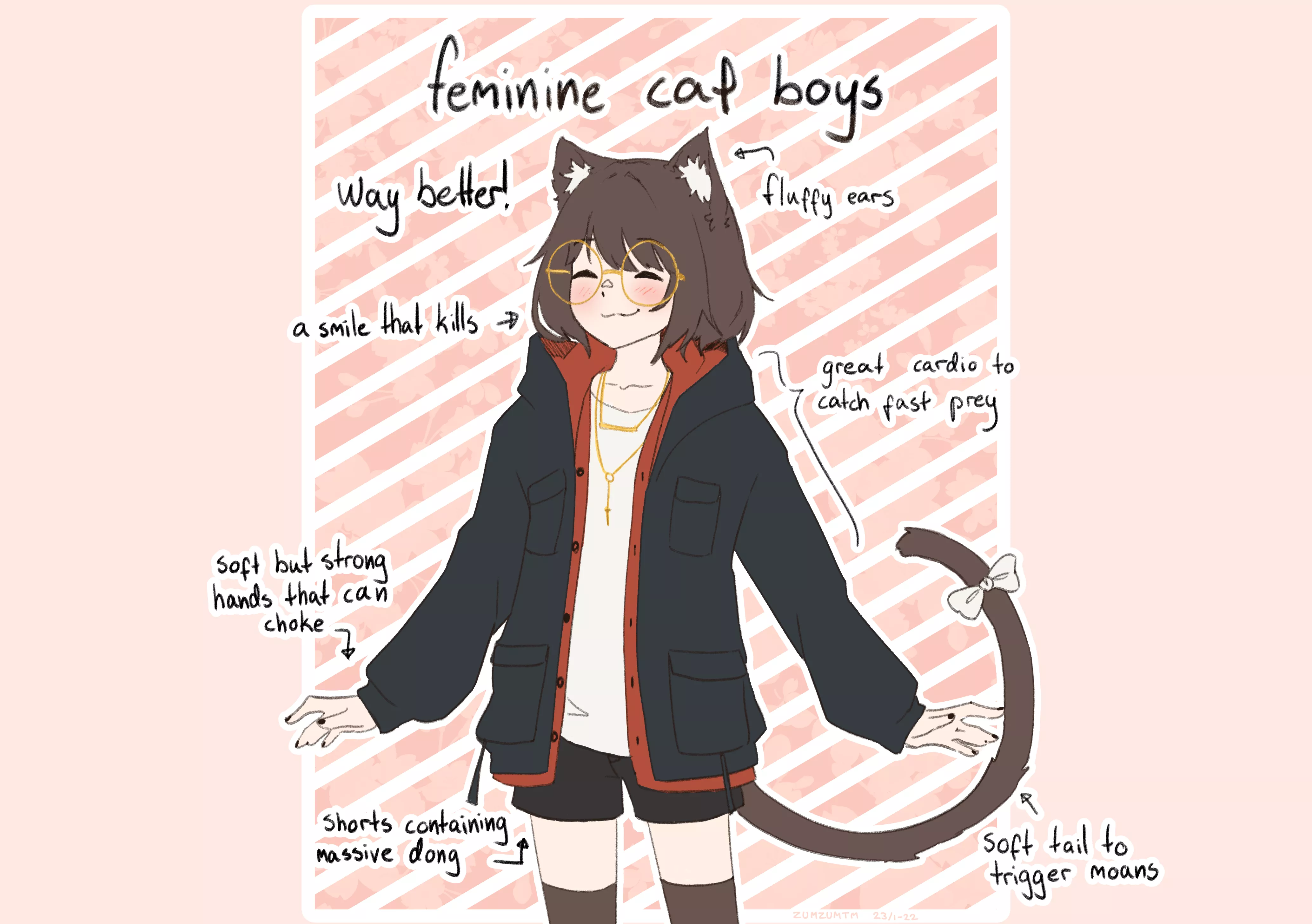 Catboy Anyatomy posted by Ayumints