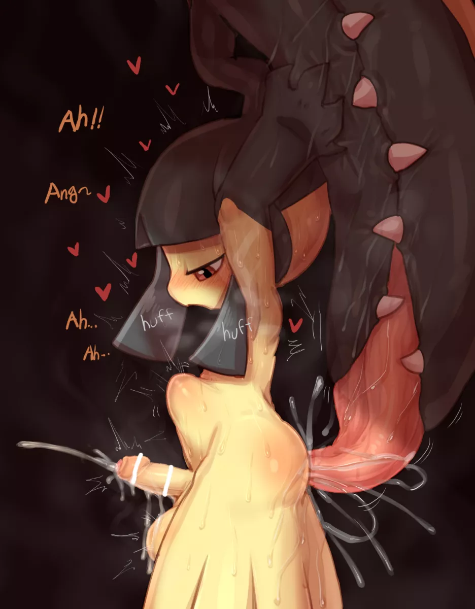 Catch them all challenge #303 - Mawile (hanuvo) posted by Red_Gaymer