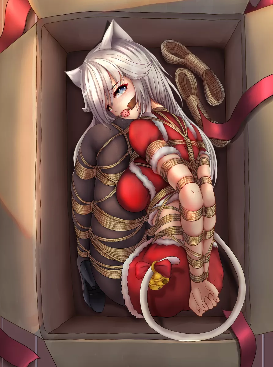 Catgirl Delivery posted by rioot123