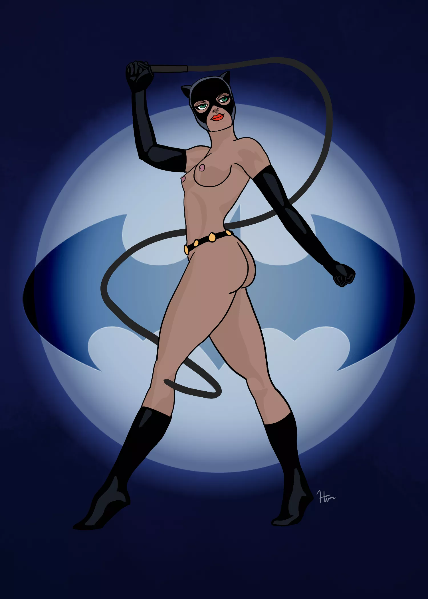 Catwoman (HimerosDraws) [Batman TAS] posted by HimerosDraws