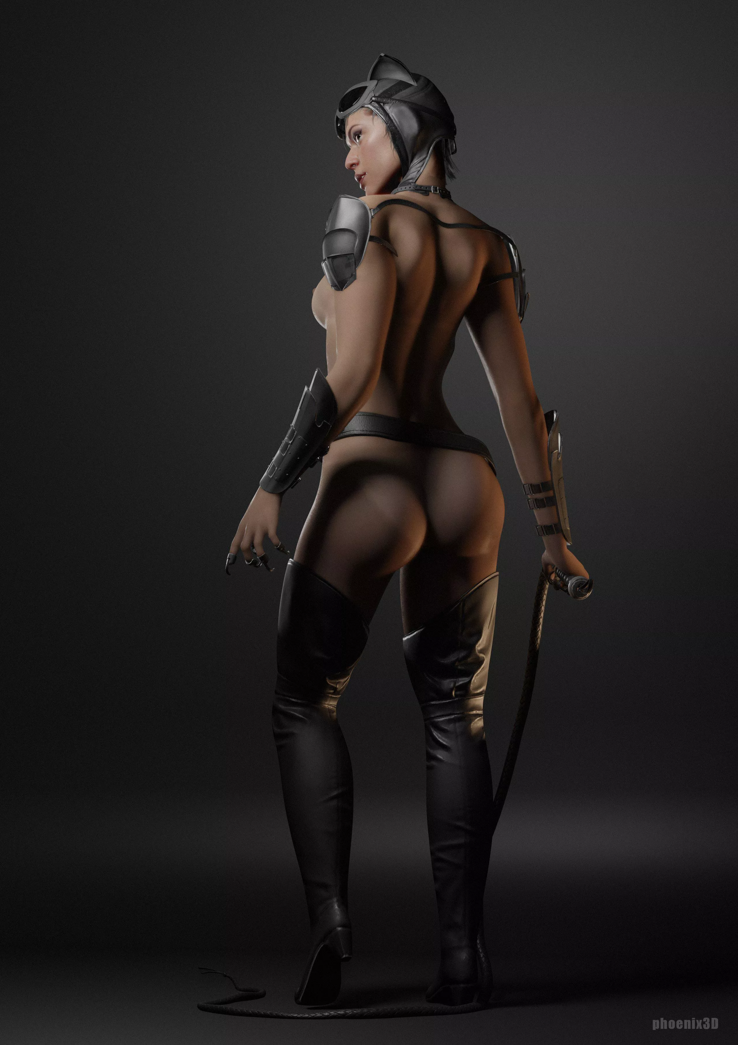 Catwoman (phoenix3D) posted by Wakabomb