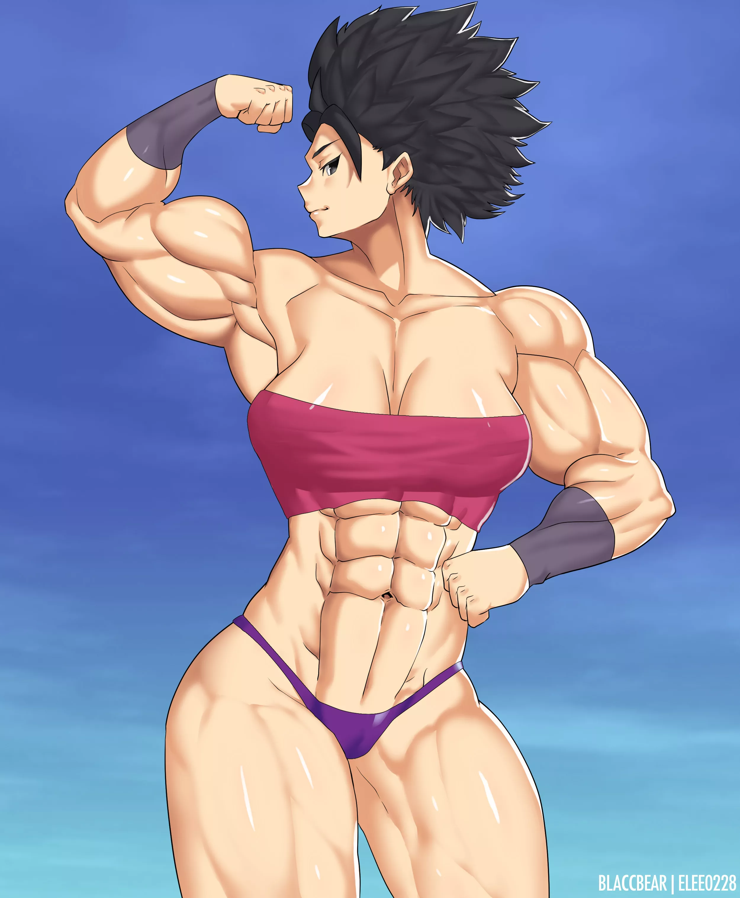 Caulifla (Blaccbear) [Dragon Ball Super] posted by elee0228