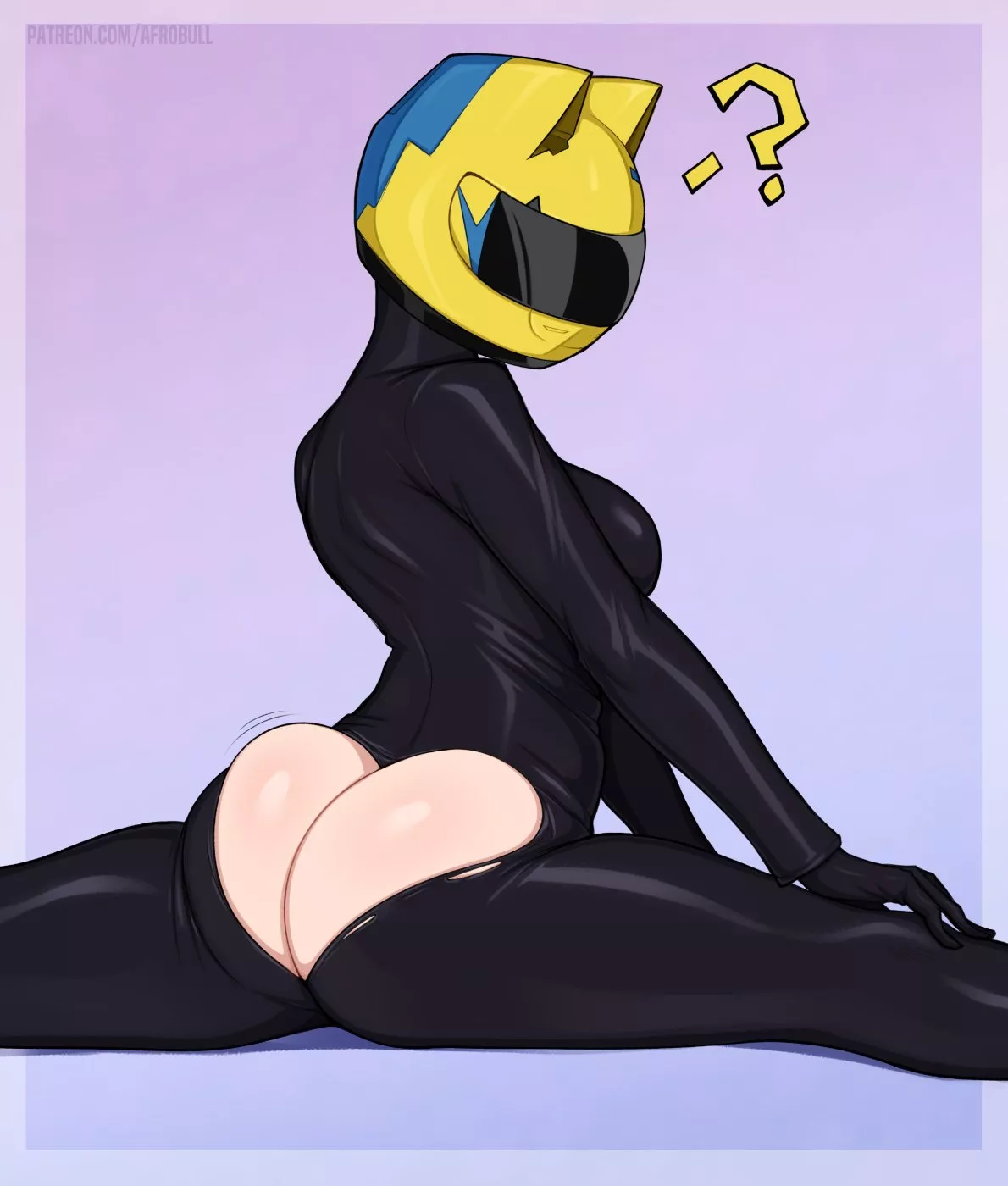 Celty Ass Exposed (Afrobull) [Durarara!! ] posted by sequence_string