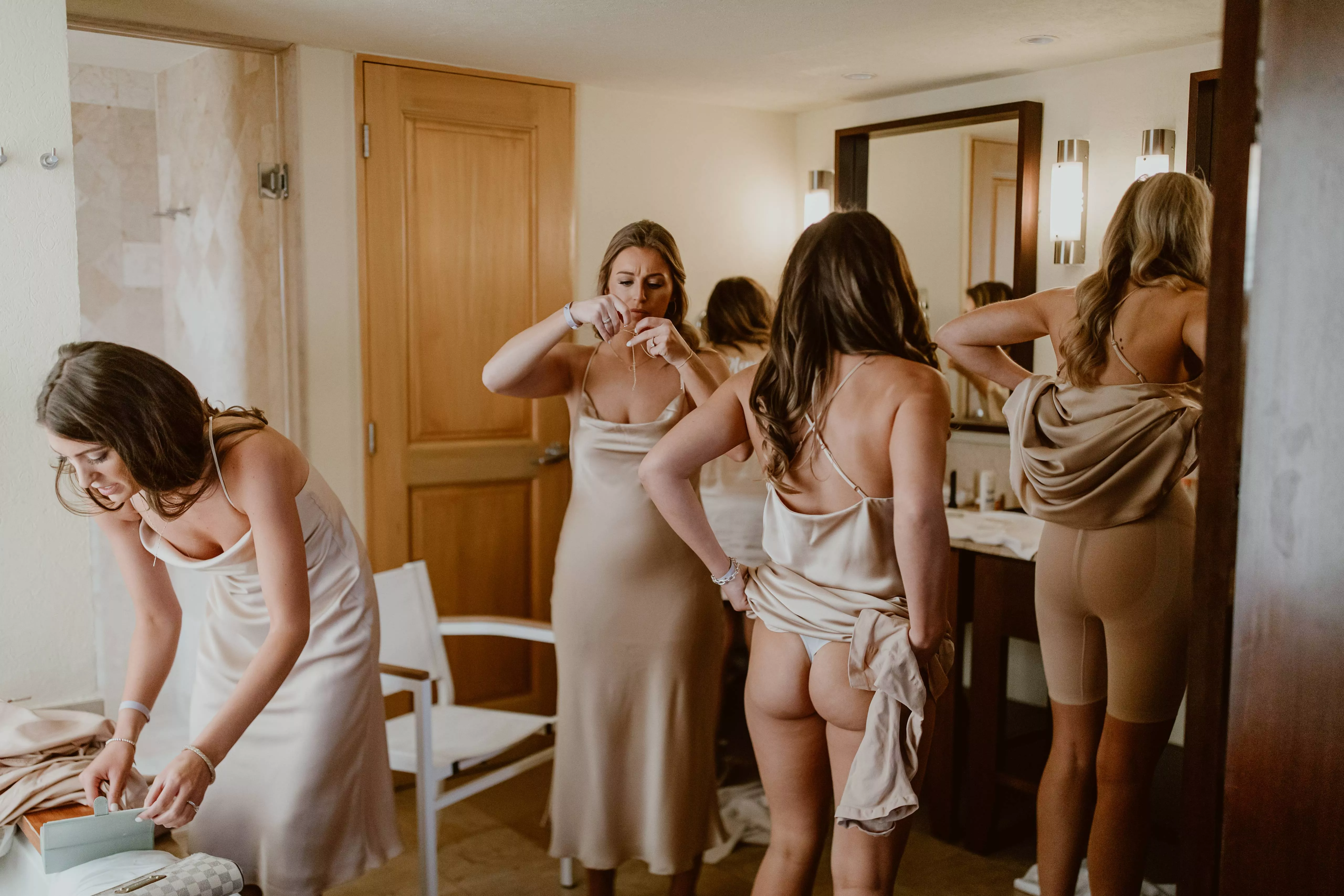 Cheeky bridesmaid ruins wedding album posted by LimpAnswer