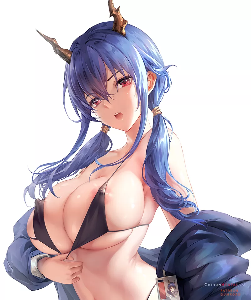 Che'en Arknights. posted by iLewdWaifus