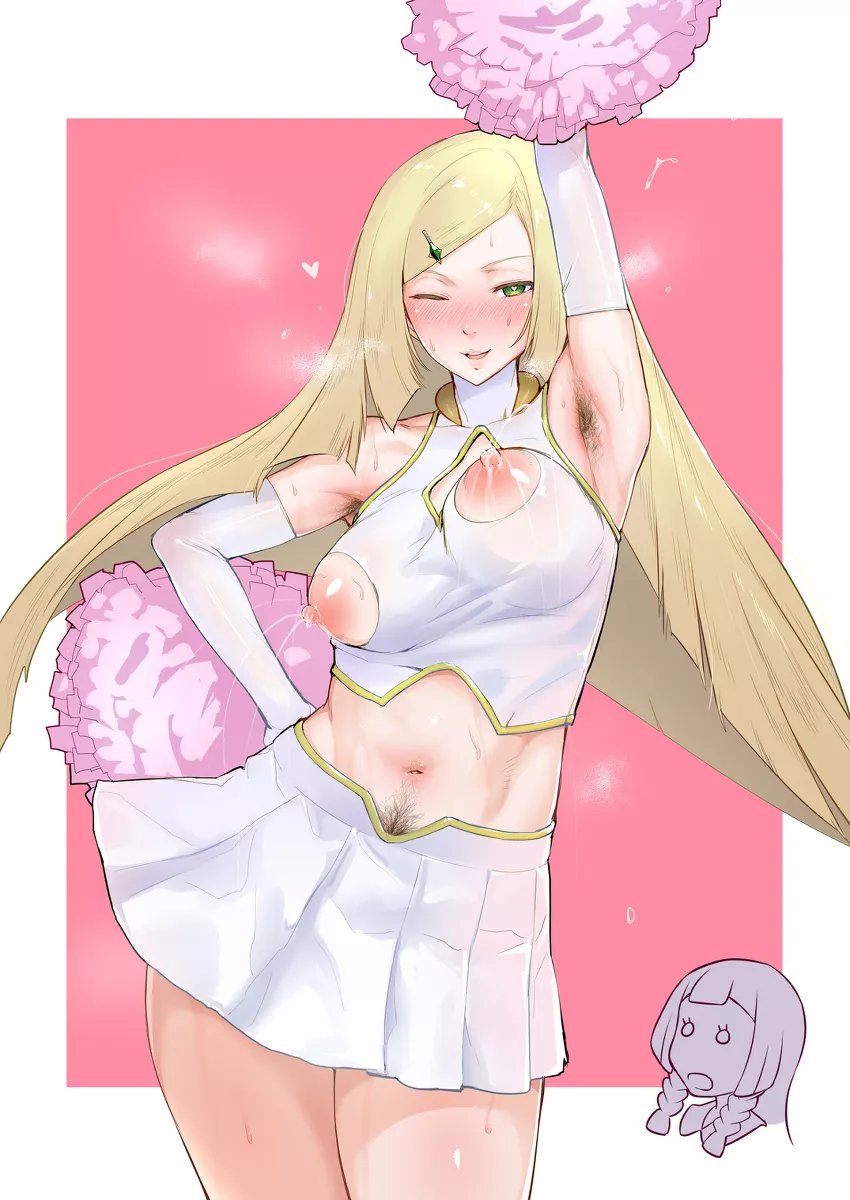 Cheerleader Lusamine posted by islatvia