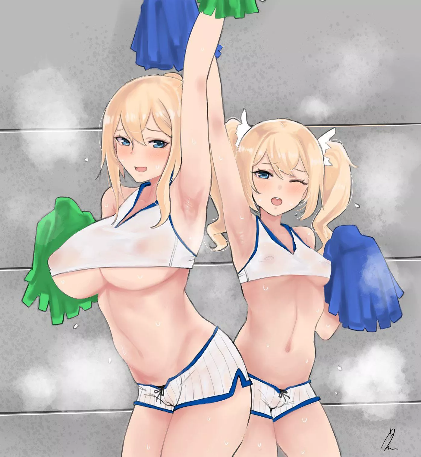 Cheerleader sisters posted by lovelivesj