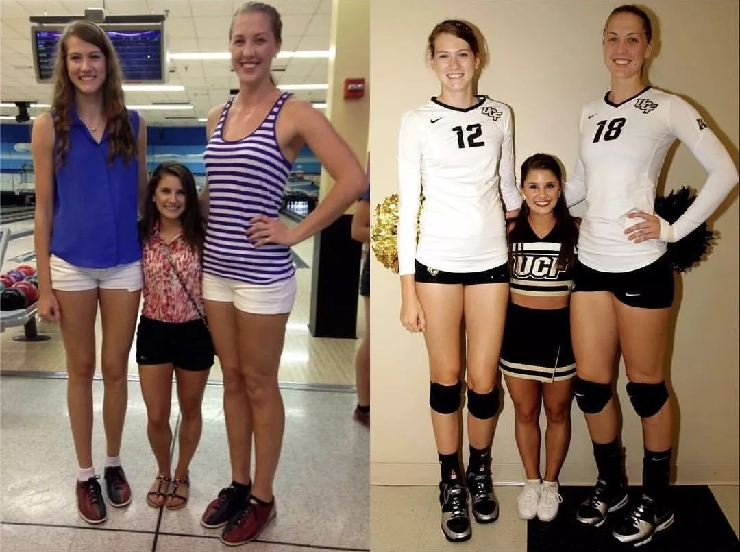 cheerleaders VS volleyball players posted by viruska_9