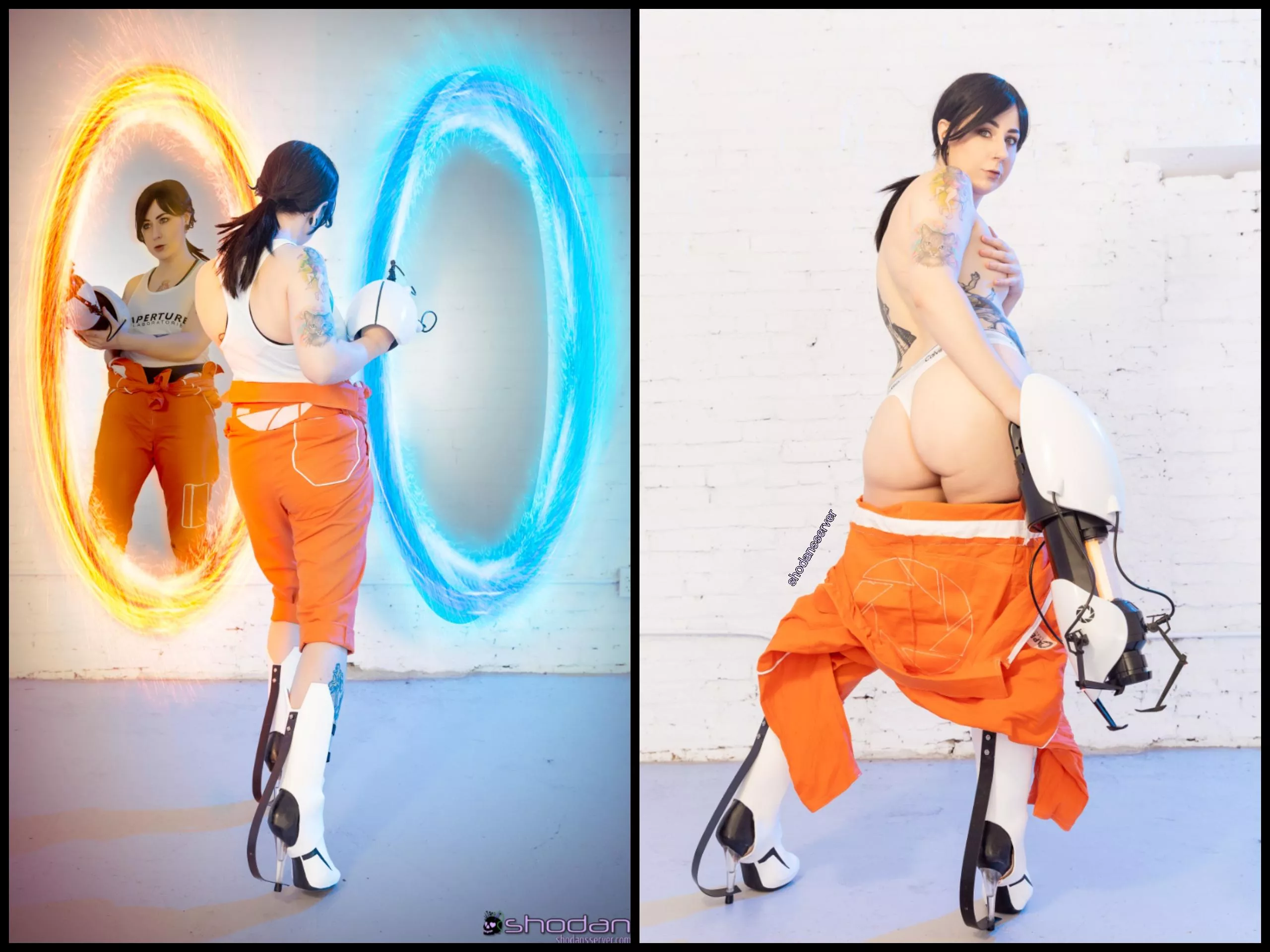 Chell from Portal 2 by Shodan posted by TurbinePoweredVagina