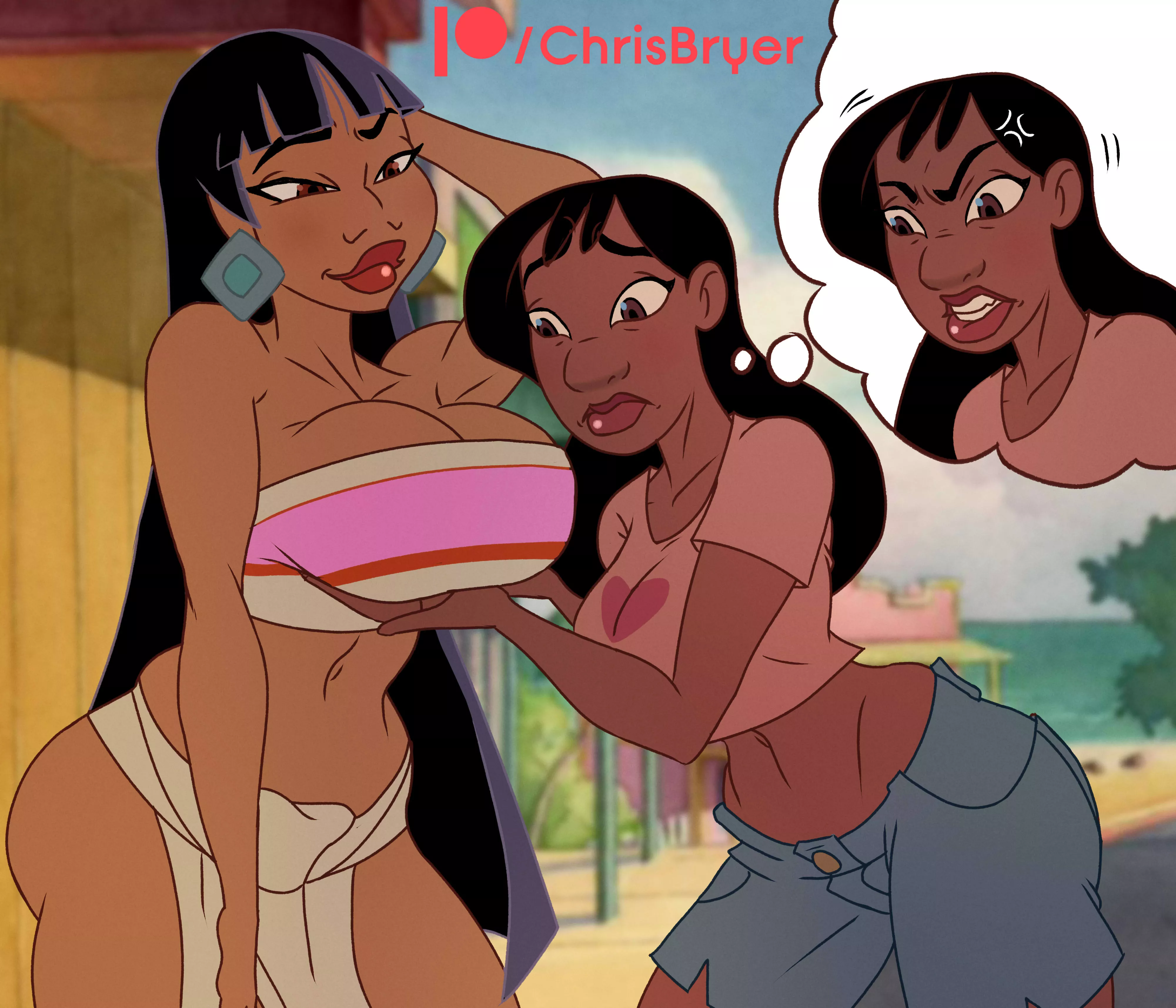 Chel&Nani- Breast Envy (Chris Bryer) posted by KingVego