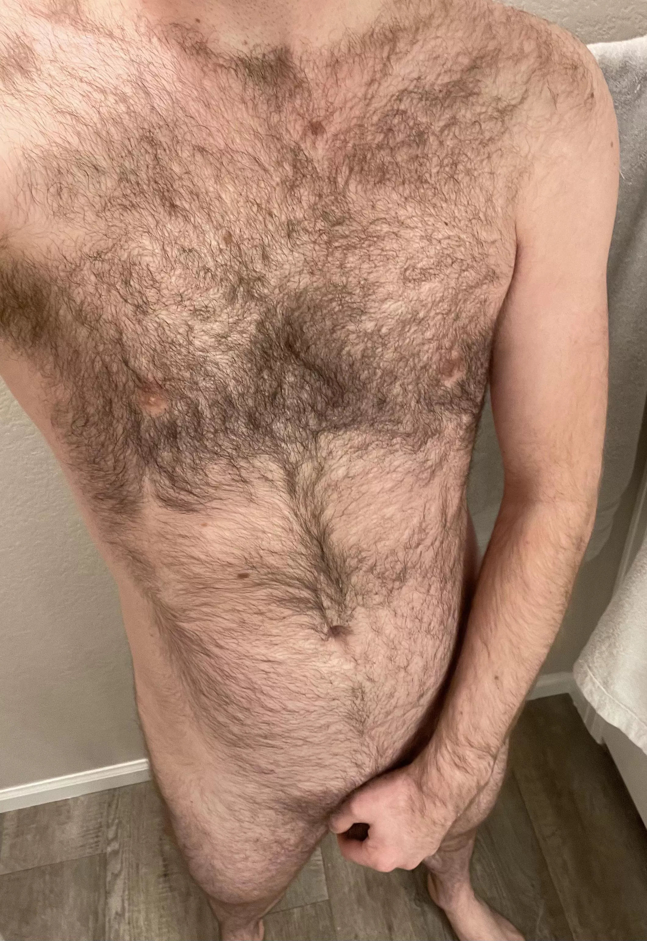 Chest hair, tummy hair, shoulder hair, thigh hair posted by gay-throwaway-