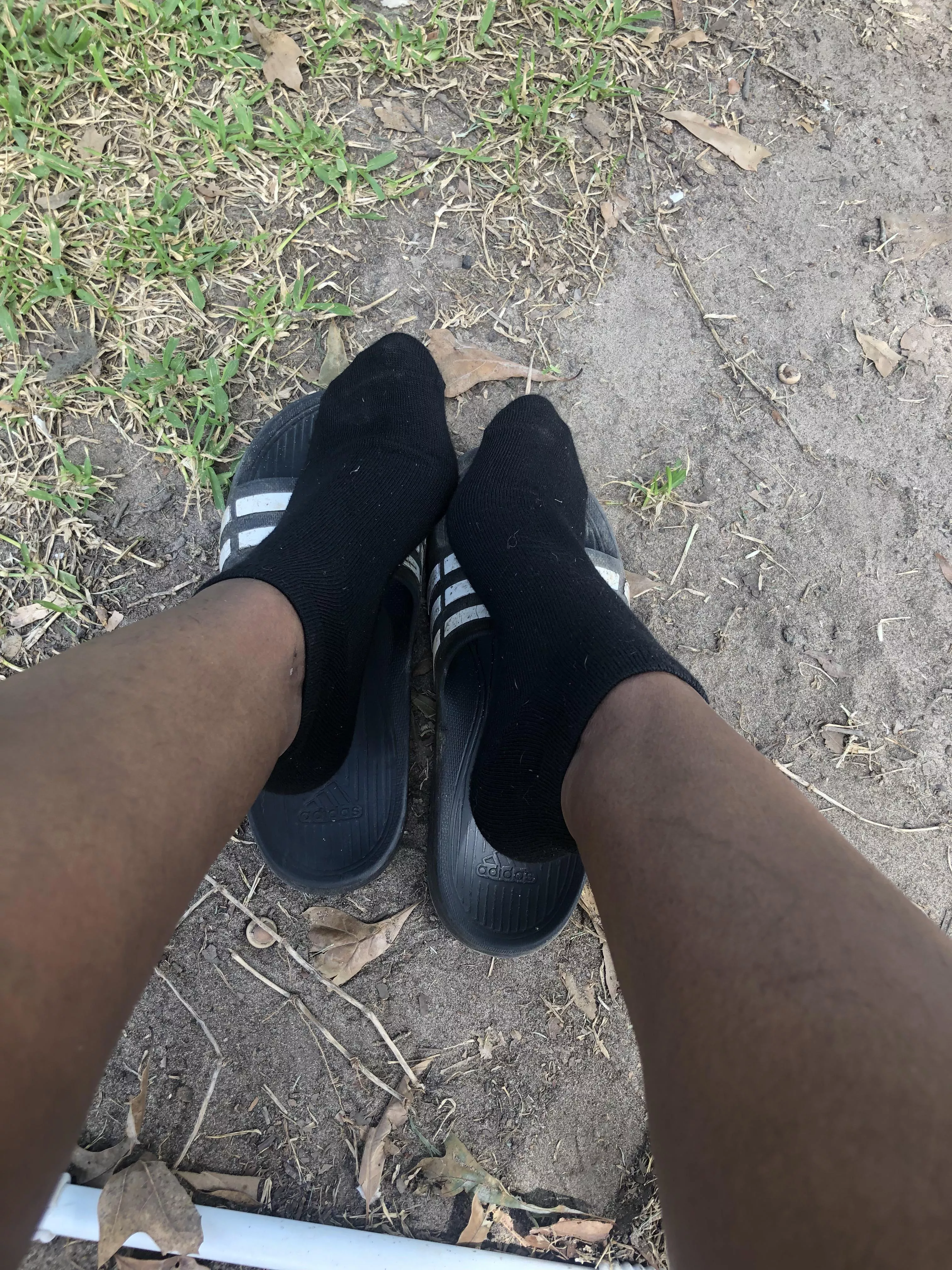 Chilling in my pretty black socks âœ¨ posted by Apart-Wish