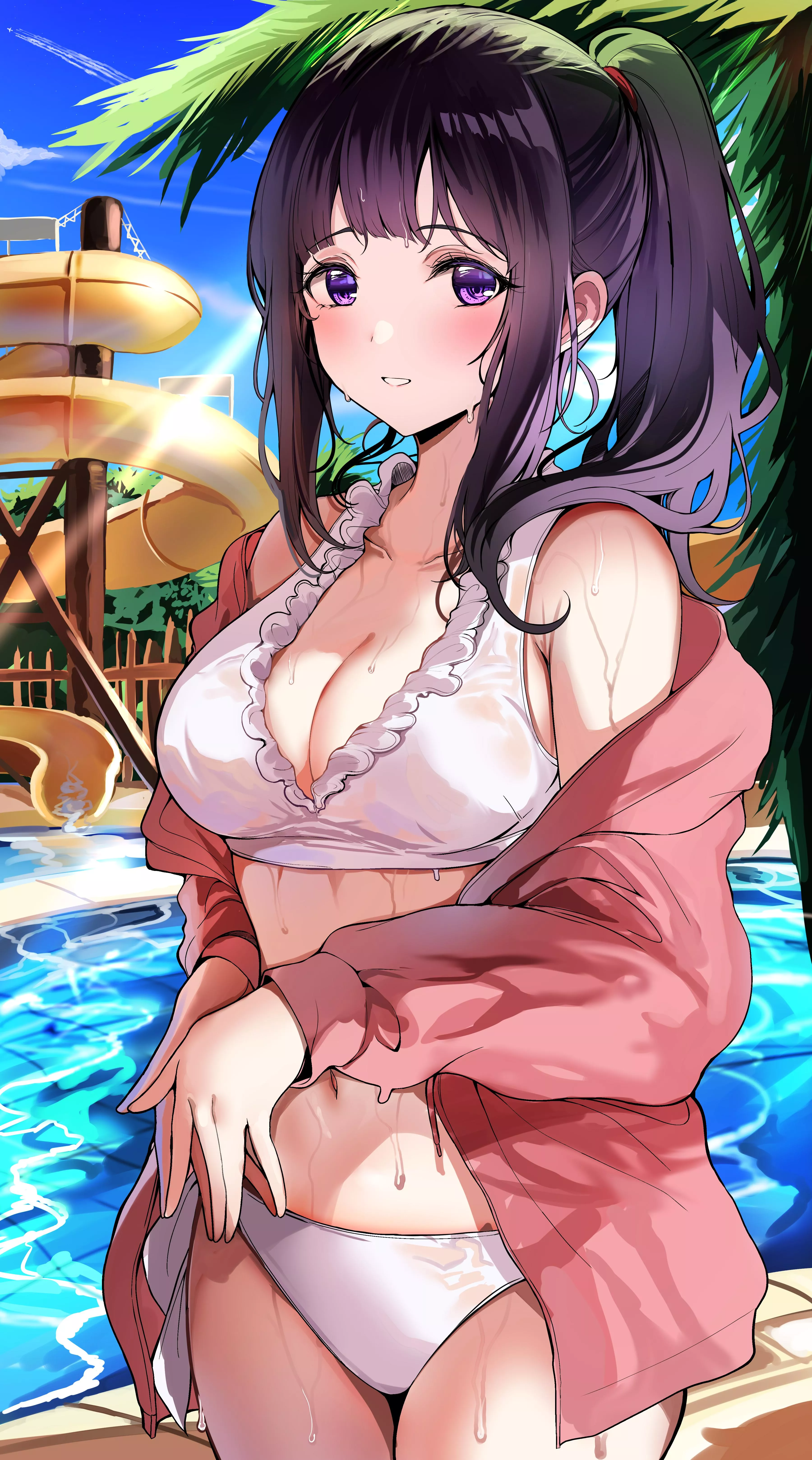 Chitanda at the water park. [Hyouka] posted by chilidirigible