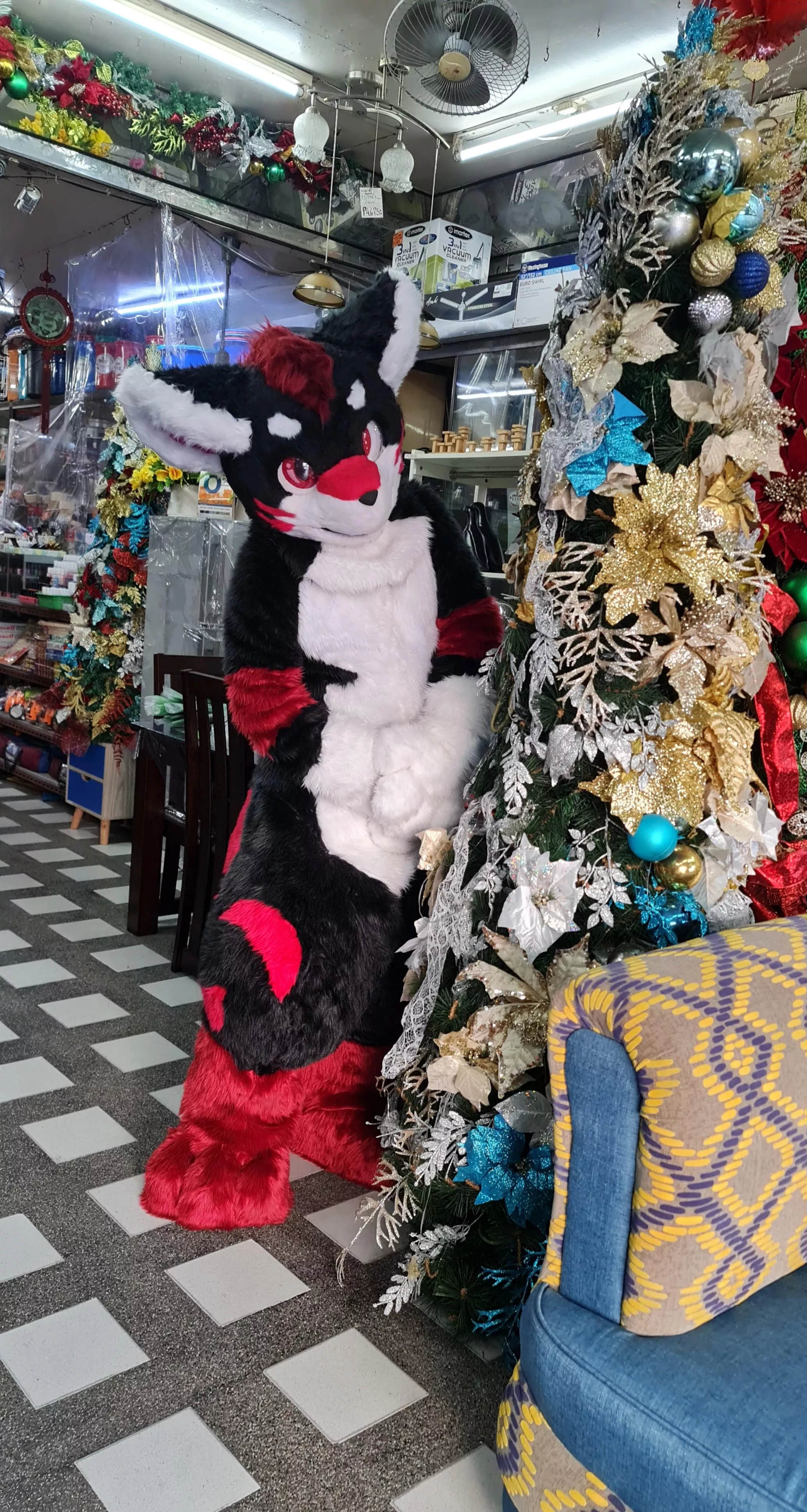 Christmas is Coming, Happy Fursuit Friday posted by PNOCreations