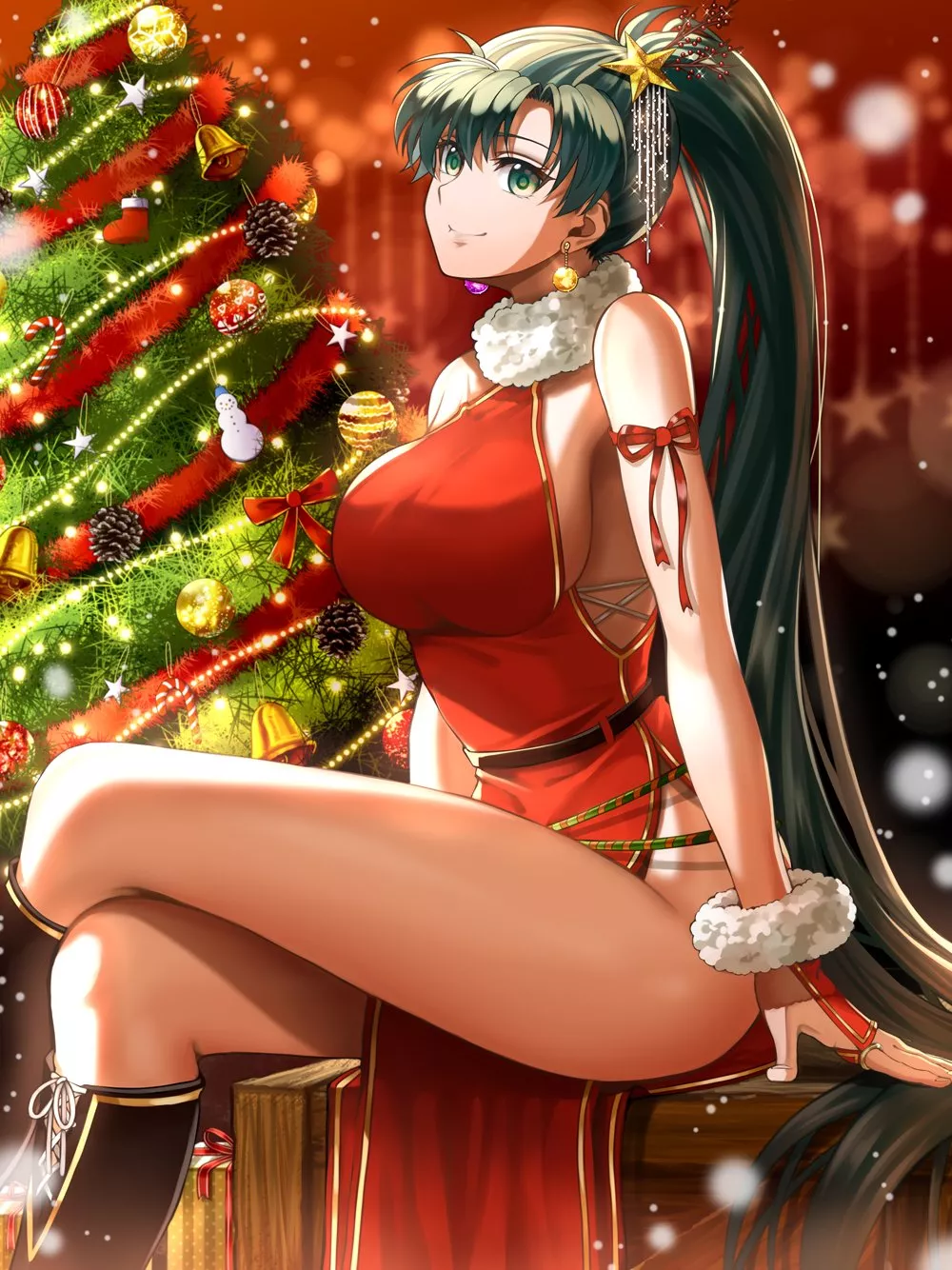 Christmas Lyn [Fire Emblem] posted by Terran117