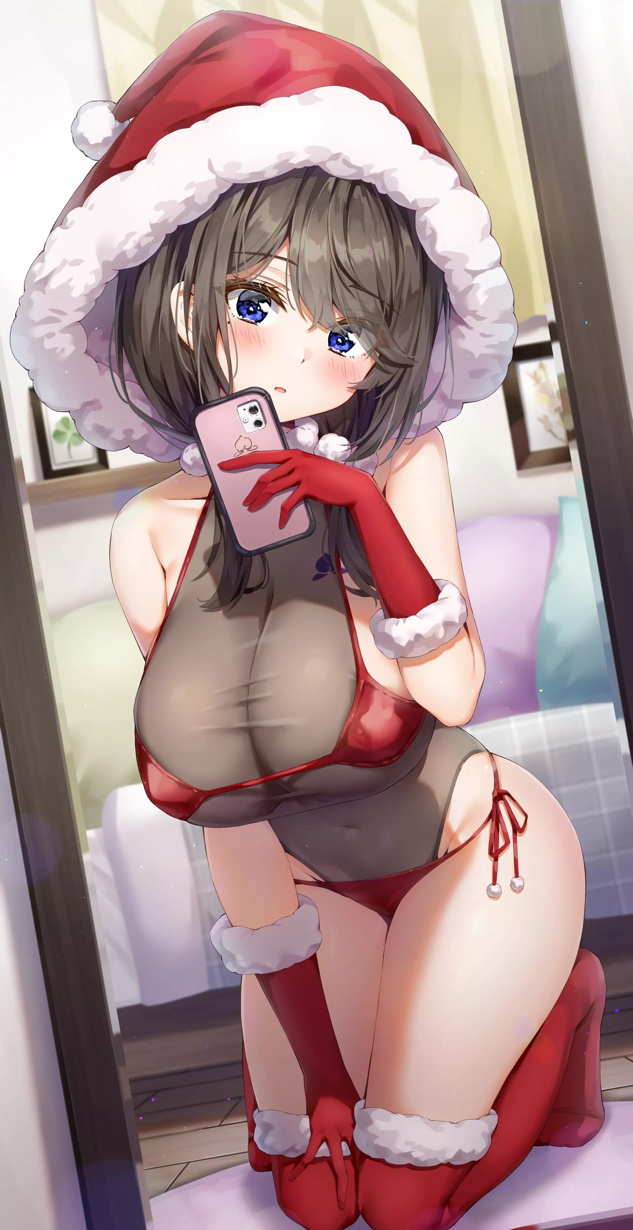 Christmas outfit selfie [Artist's Original] posted by x54dc5zx8