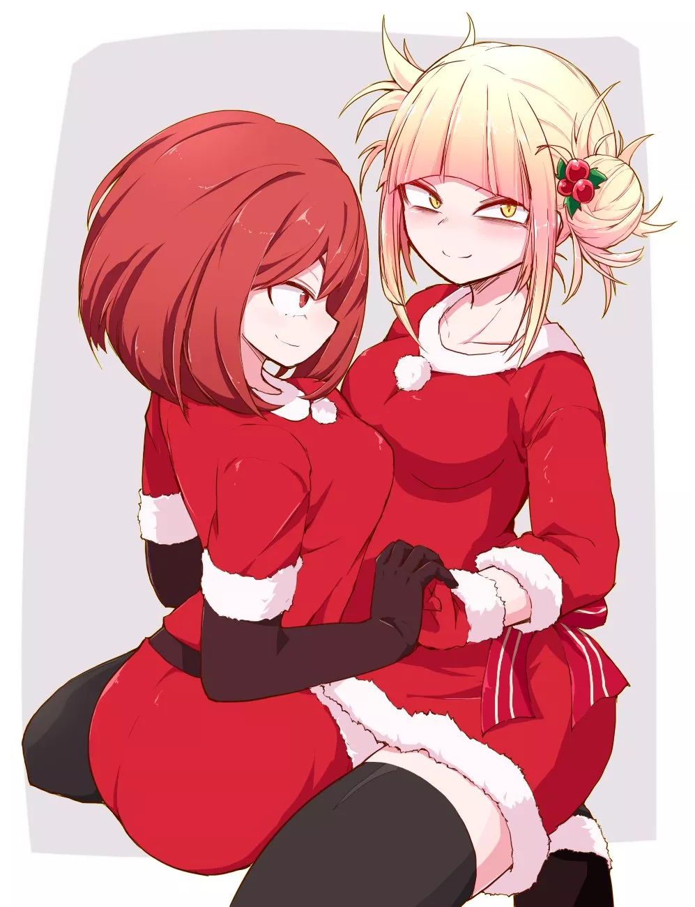 Christmas Waifus posted by lAmCreepingDeath