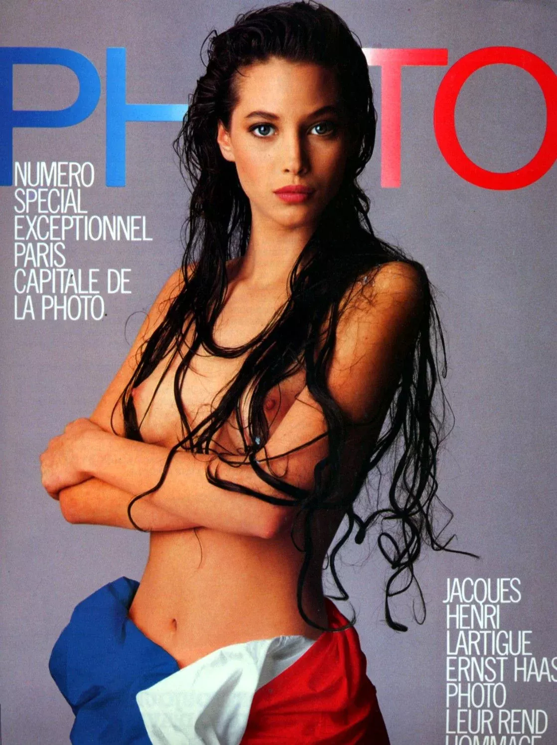 Christy Turlington on the cover of Photo, November 1986 posted by gotfannorthofthewall