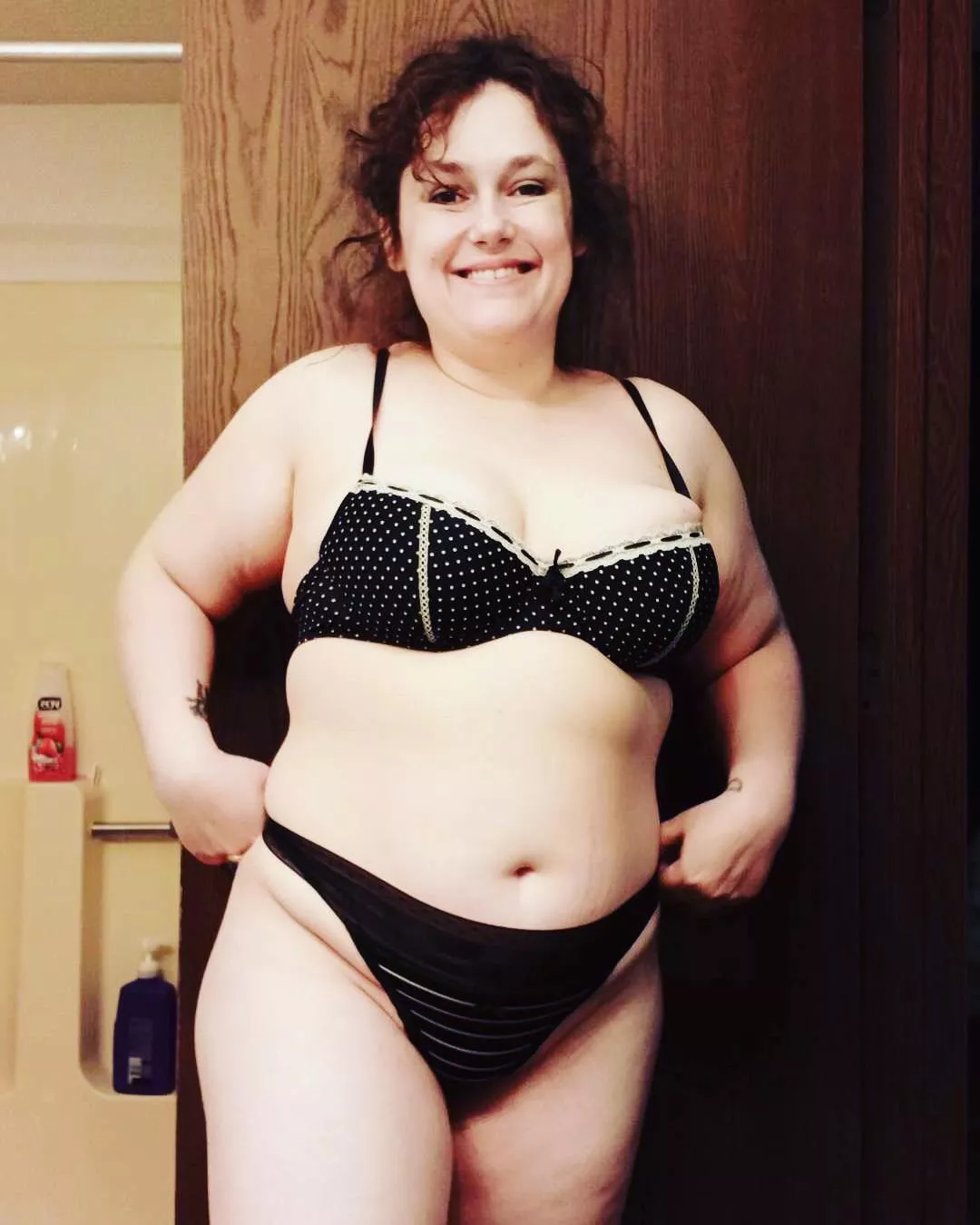 Chubby in black bikini posted by immadawgtoo