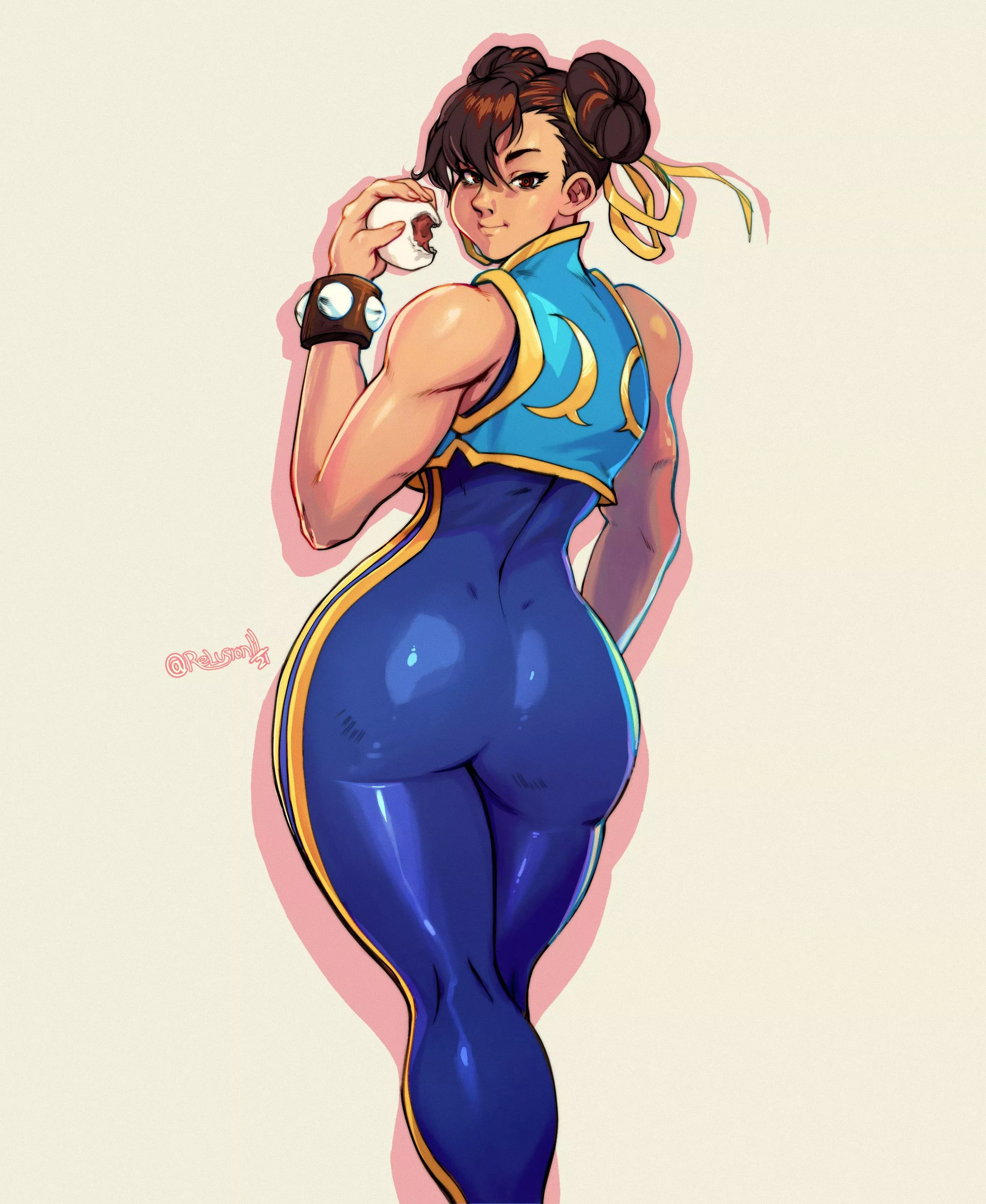 Chun-Li booty (RelusionH) [Street Fighter] posted by EroExarch