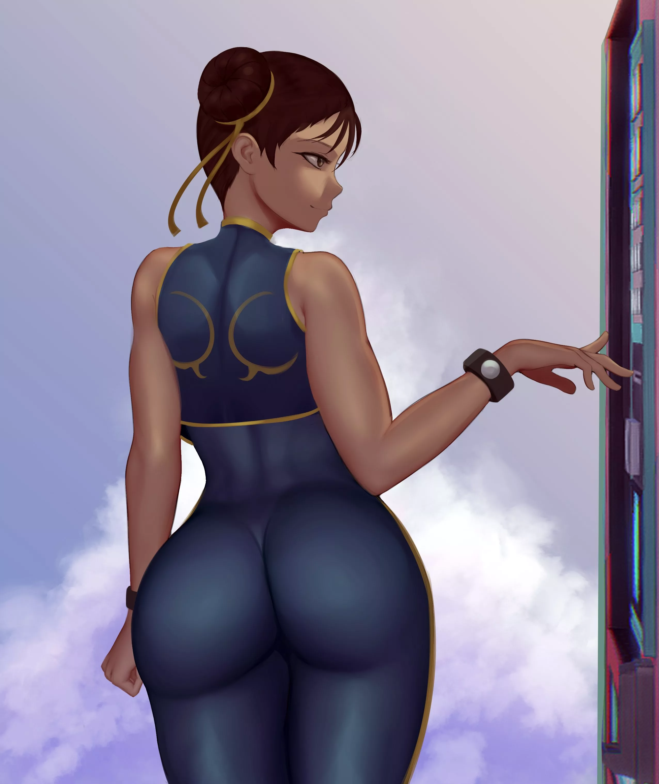 Chun-Li booty (Zaki) [Street Fighter] posted by EroExarch