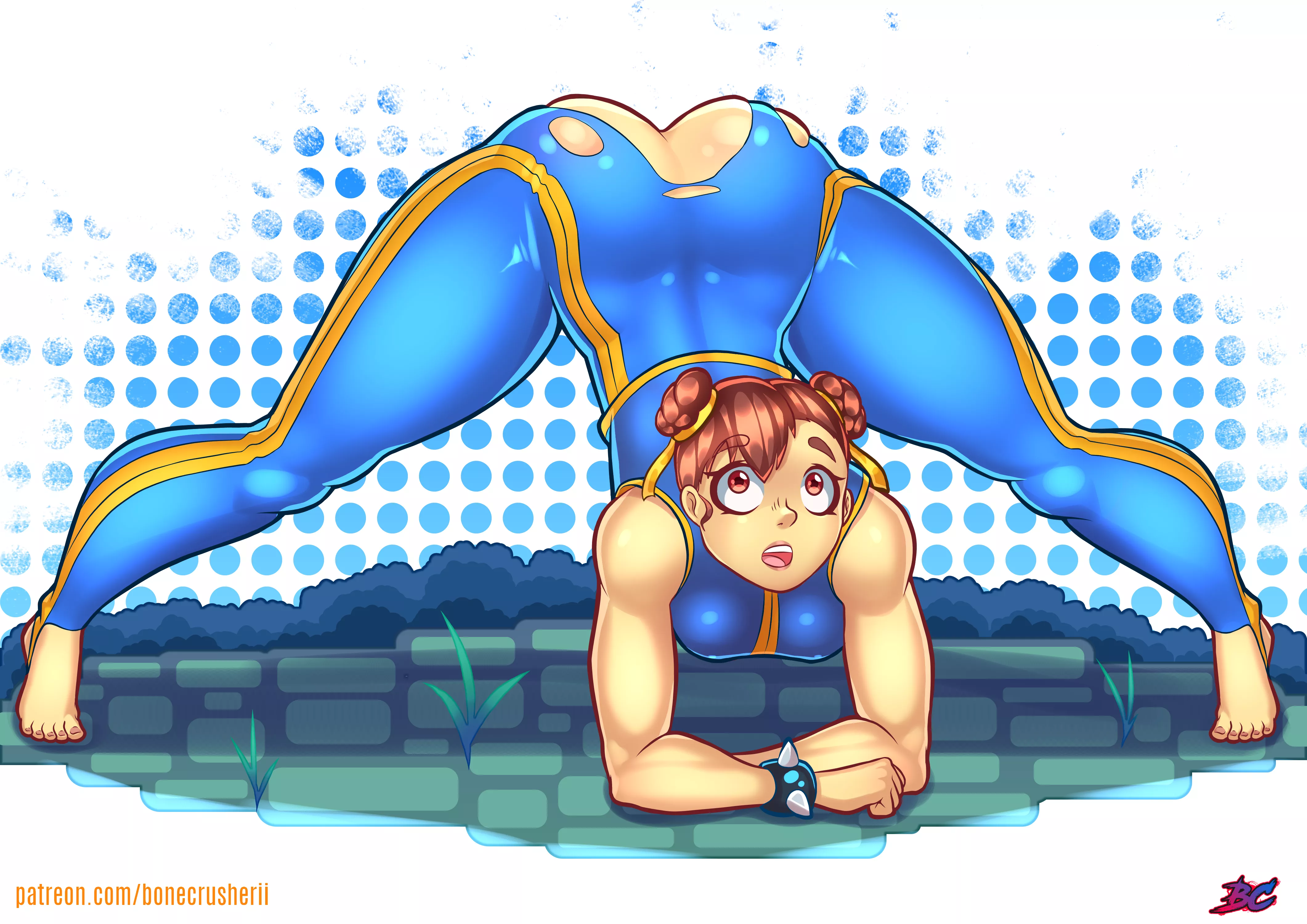 Chun-Li doing the trendy pose (BoneCrusherII) [Street Fighter] posted by caput4ever