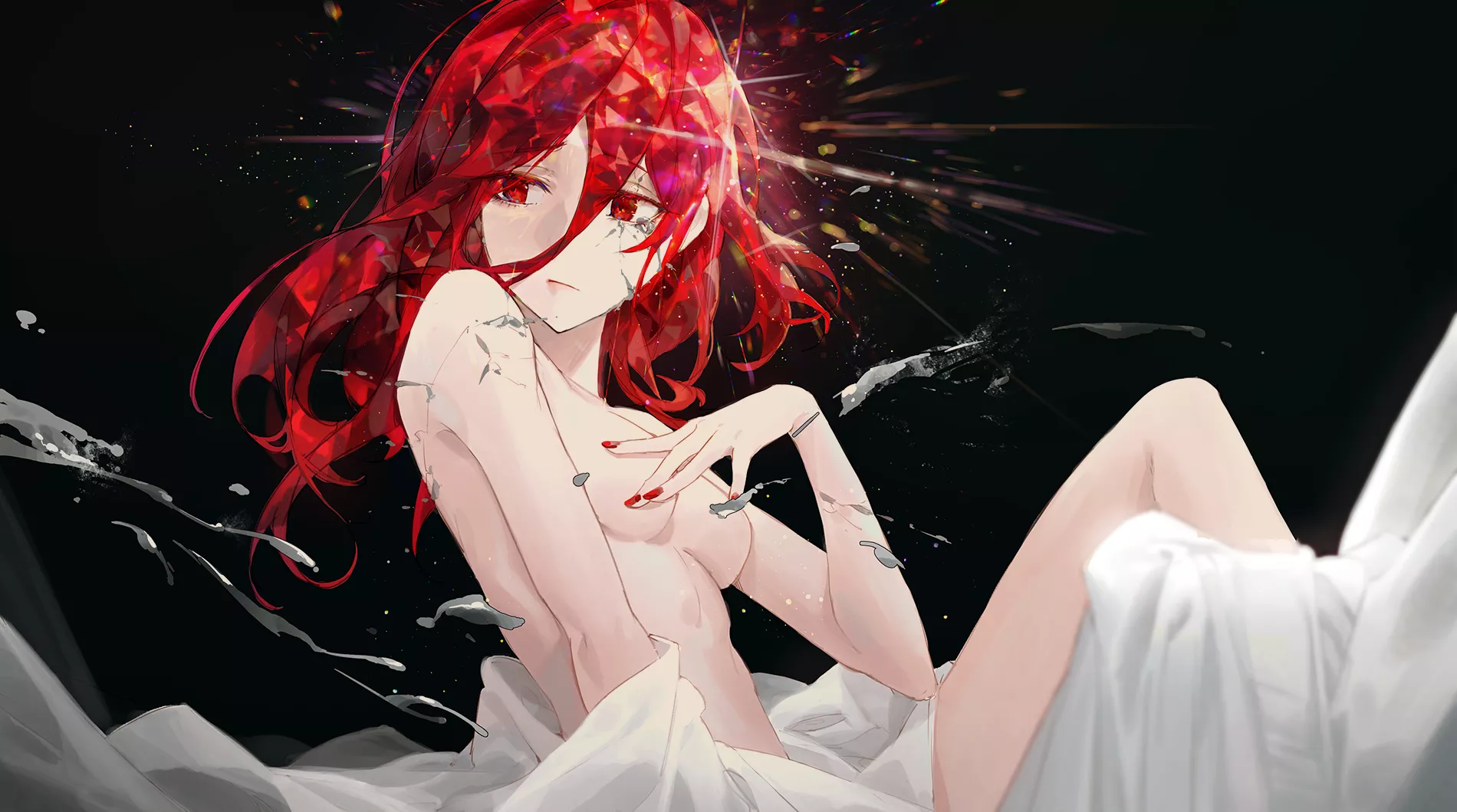 Cinnabar [Land of the Lustrous] posted by dumbocow