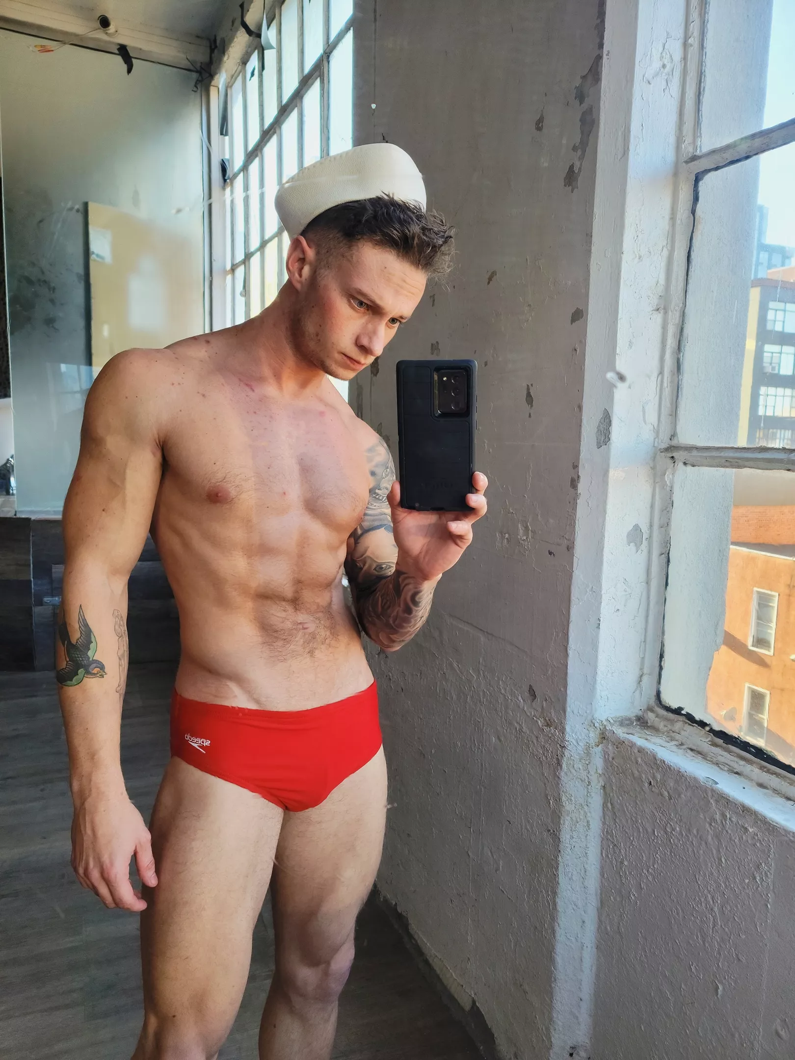 classic red speedo posted by ben_ryan_official