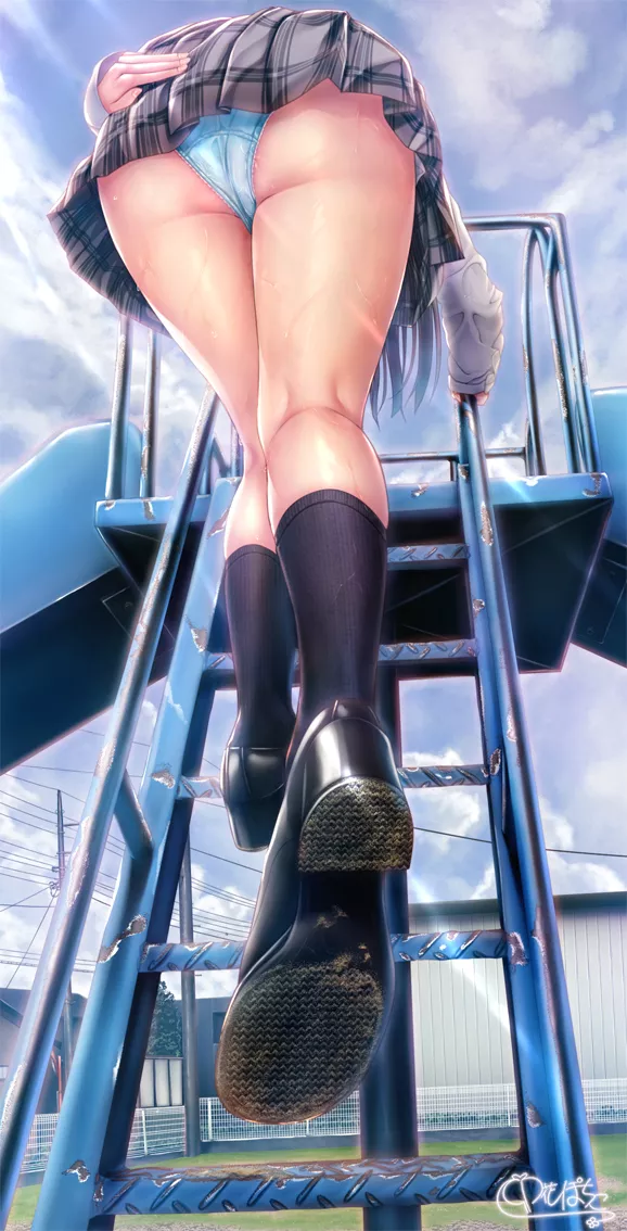 Climbing slide [Original] posted by xSaviour_N