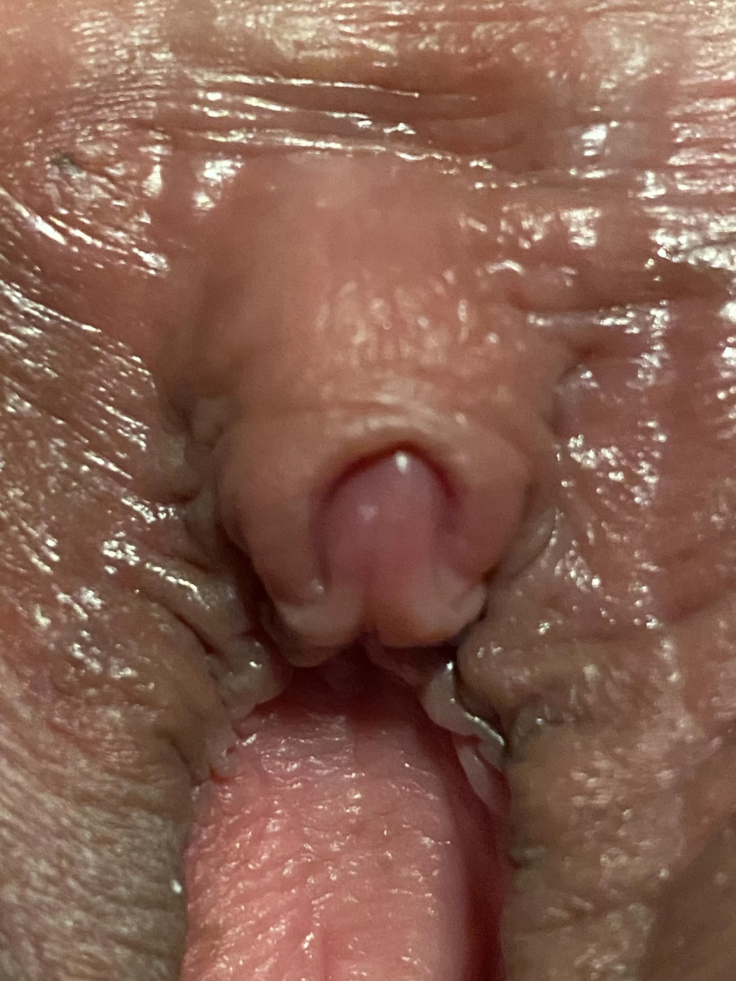 Close up of My girls sexy clit posted by highrollinKT