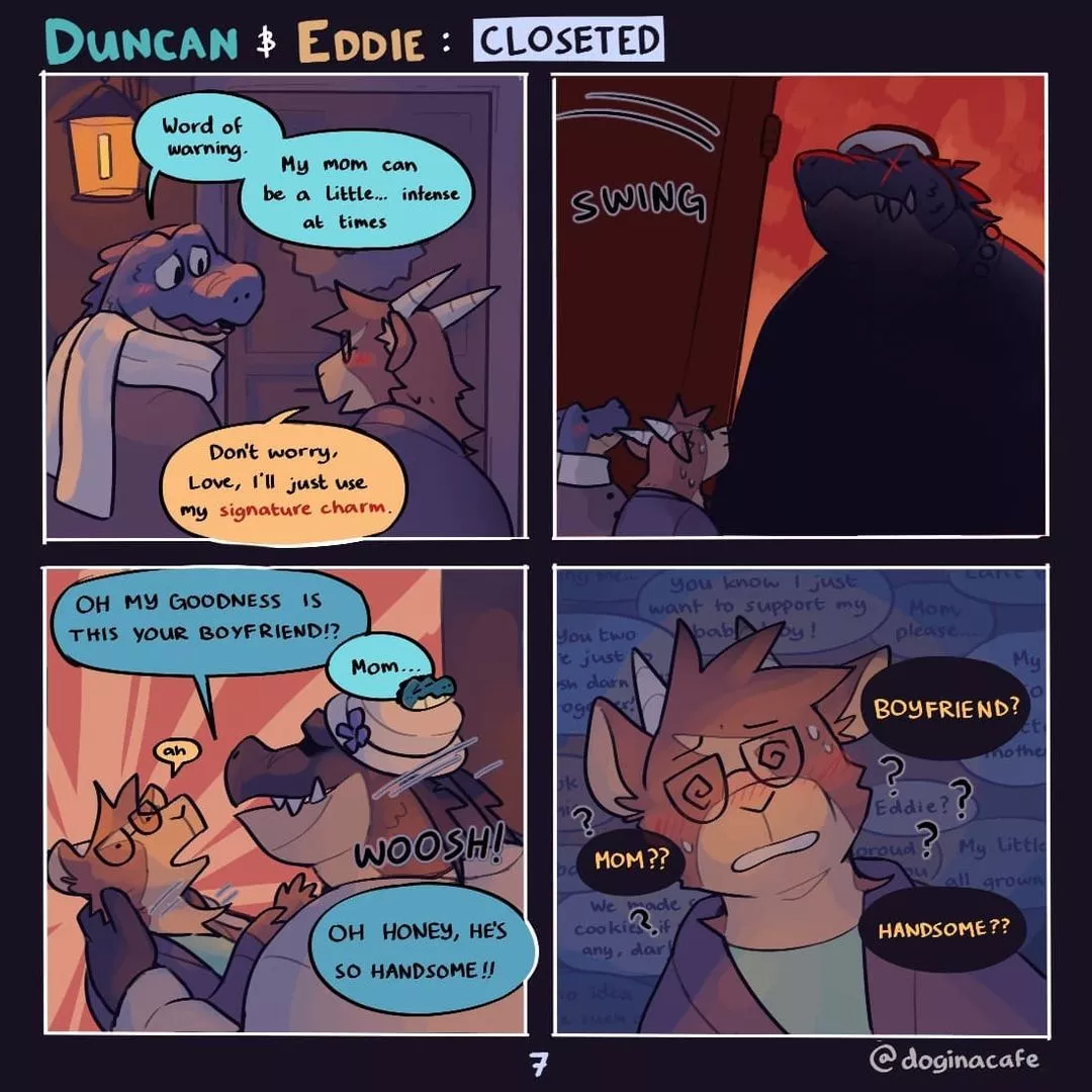 Closeted Part 7! (@doginacafe in Twitter!) posted by VioletPurplePink