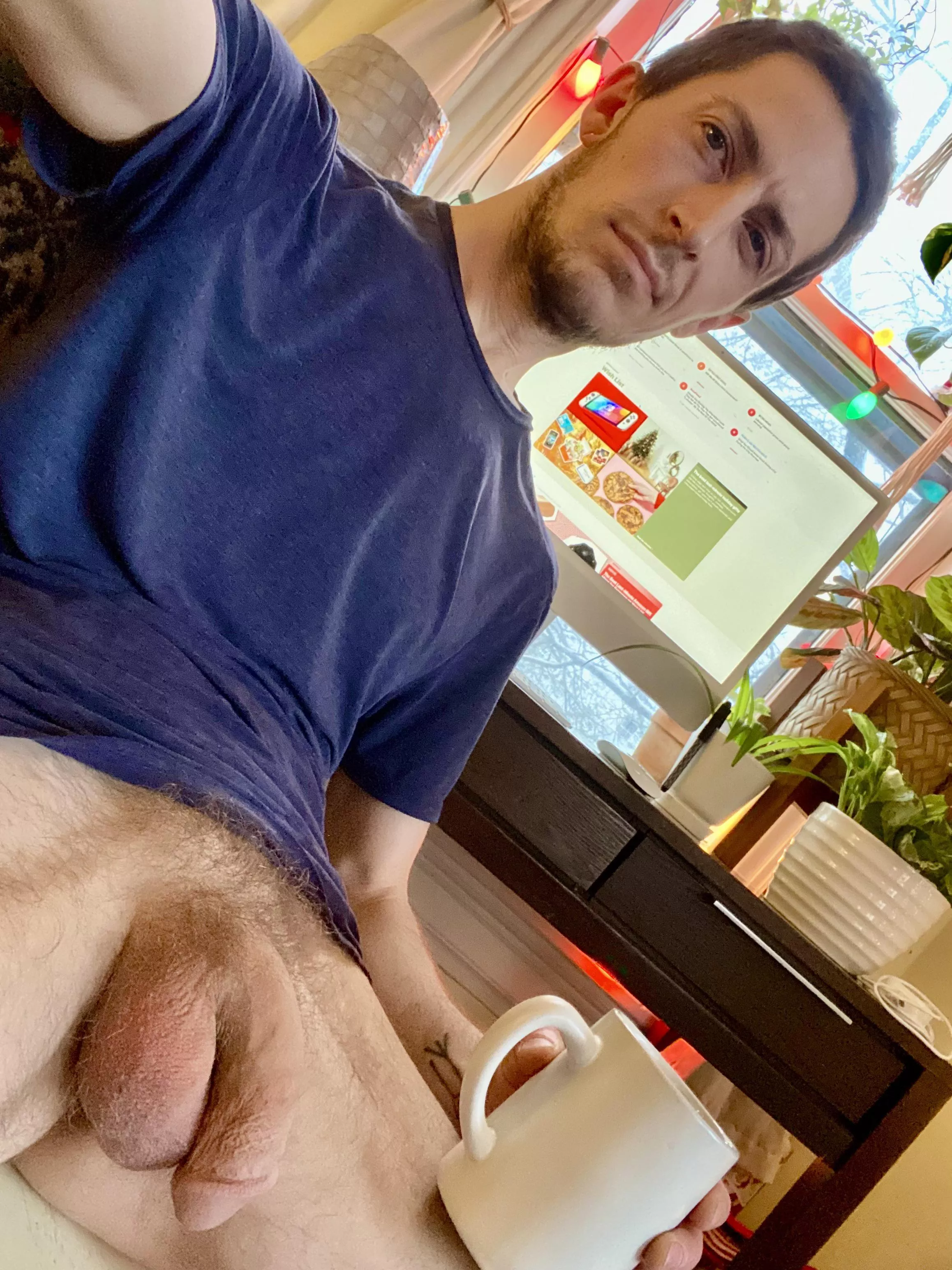 Coffee or cock this morning? 😜 posted by FantasticLinks