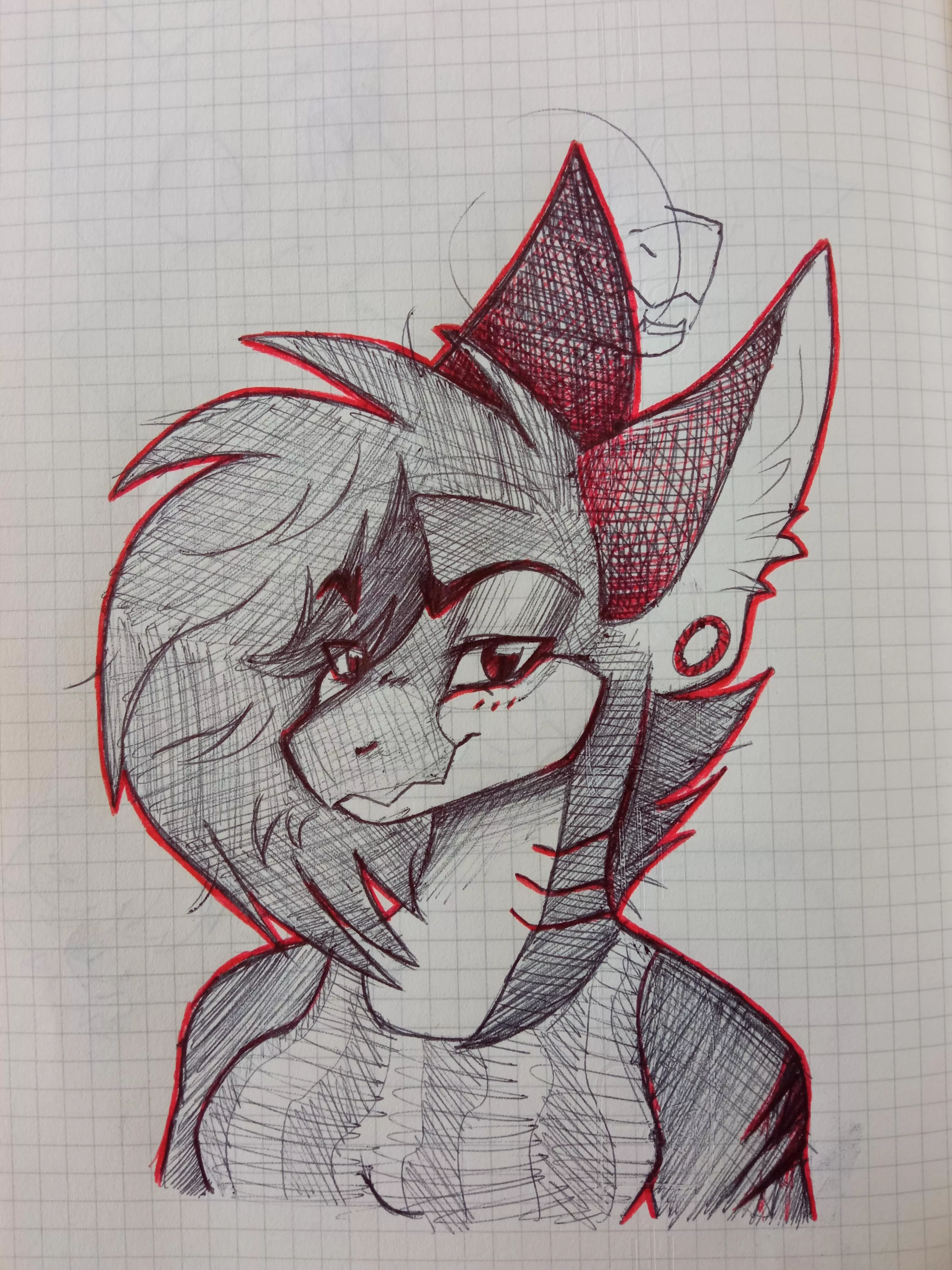 Cohra w/ alternate hairstyle!~ art by me posted by animablu