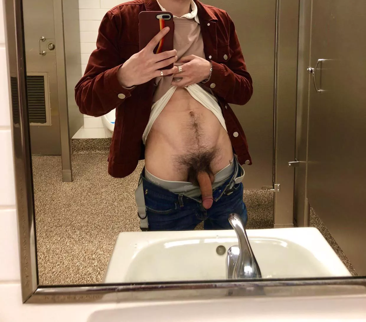 College restroom posted by homohoney