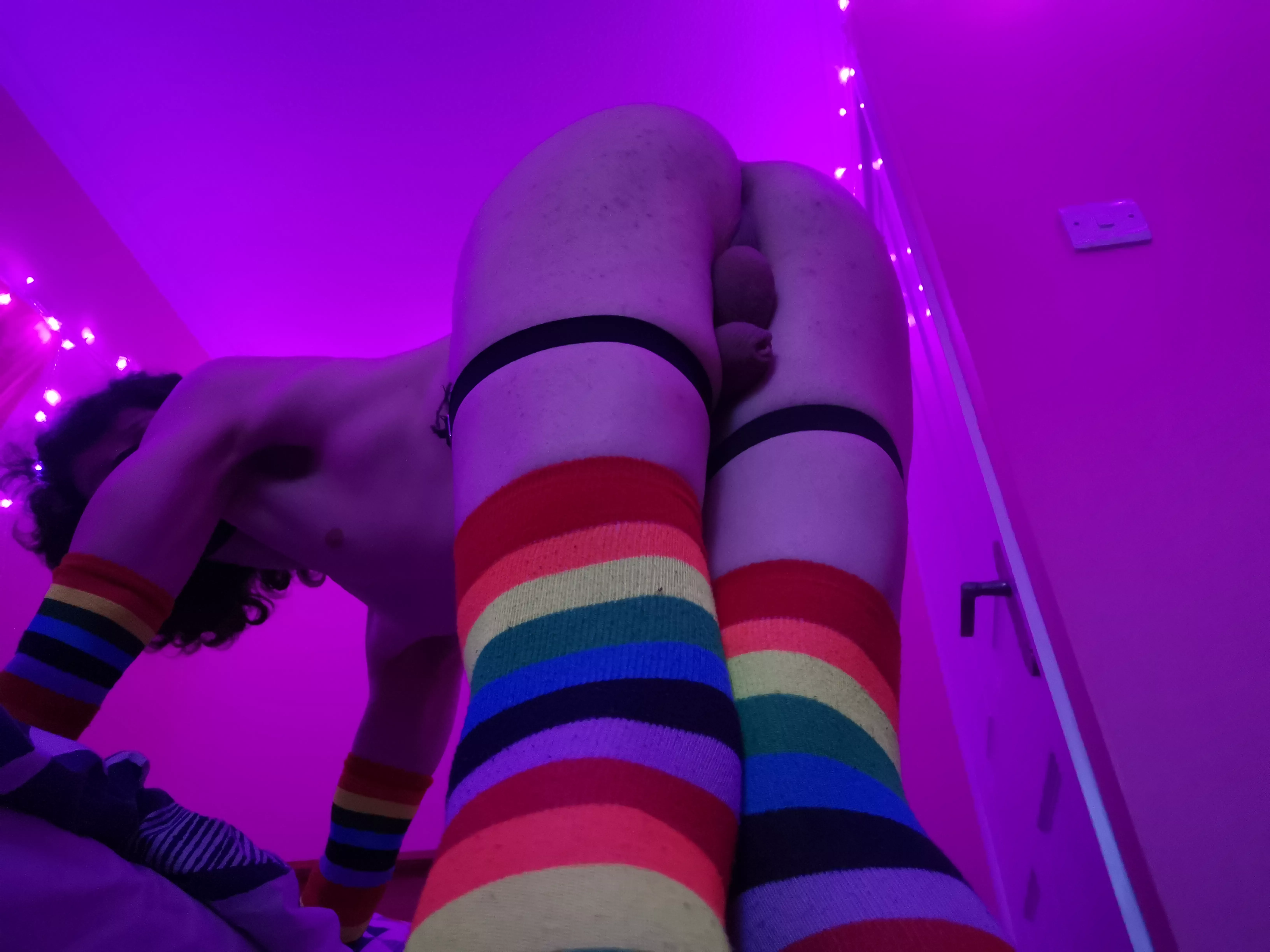 Come and join the party ðŸŒˆ posted by rainbow-femboy