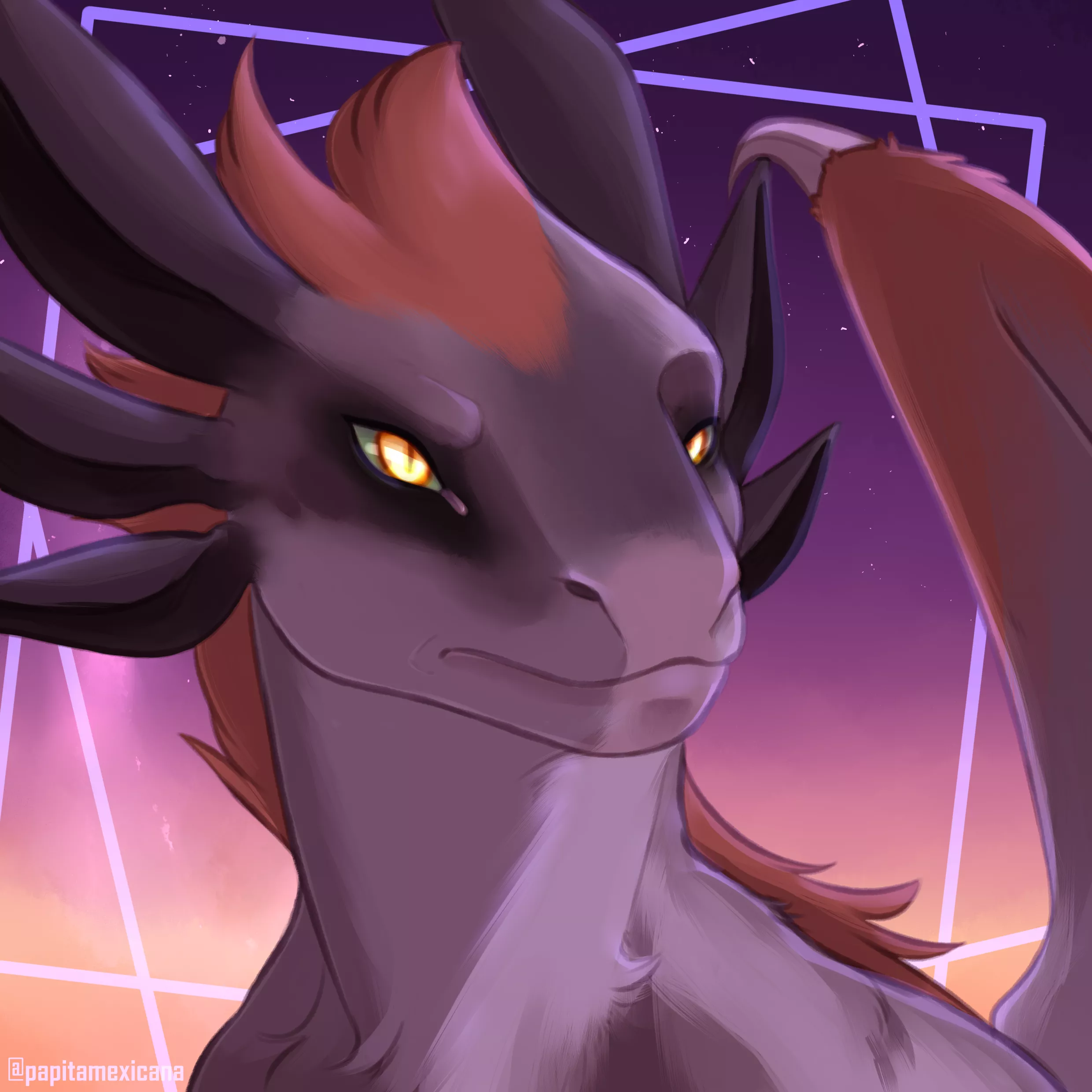 [COMMISSION] Icon Dragon by me 😊 posted by papitamexicana