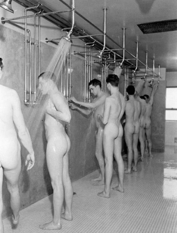 â€œCommunal showers from the 1950â€™sâ€ â€¦ posted by neilfromsydney2003